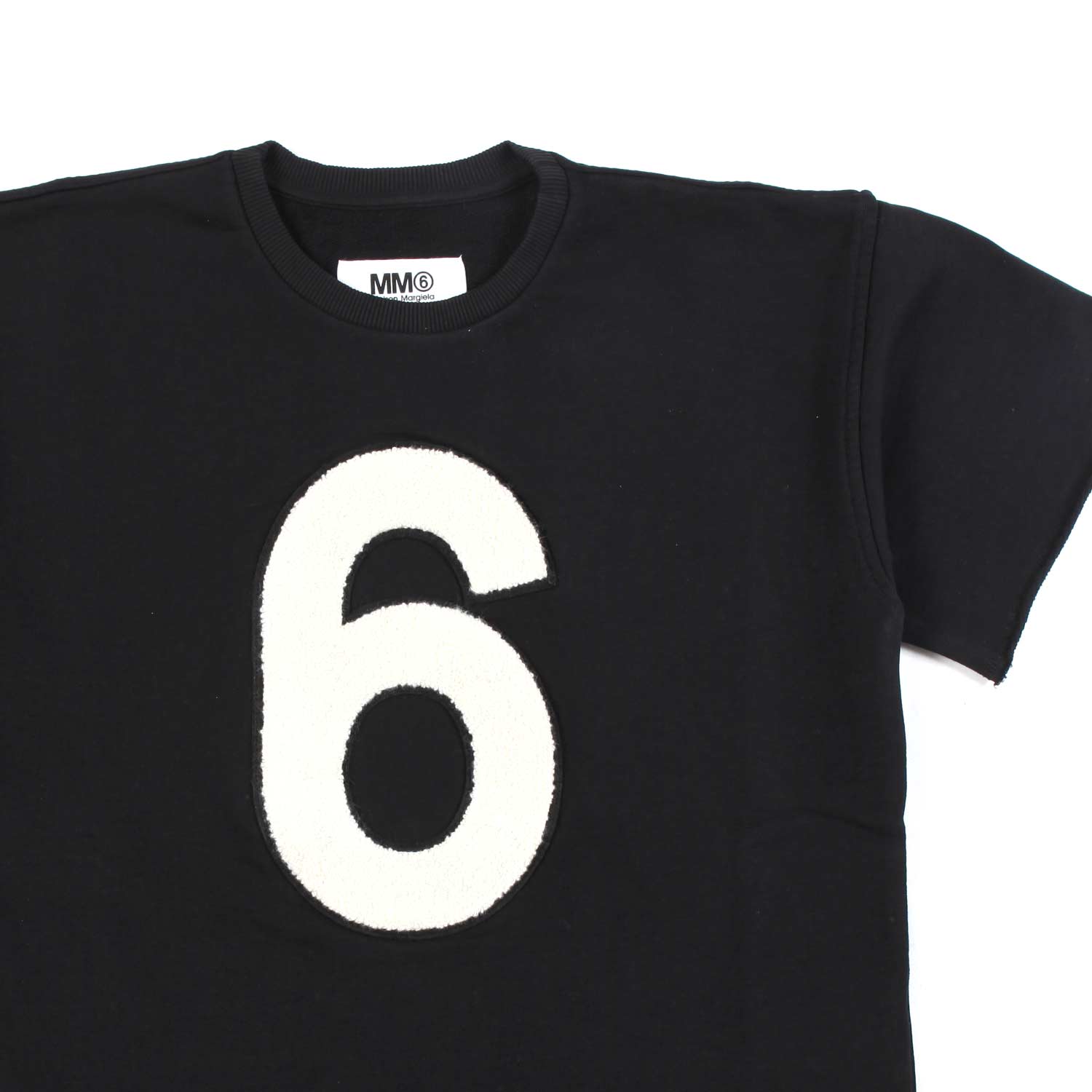 T-SHIRT OVERSIZE NERA CON LOGO BIANCO - annameglio.com abbigliamento moda