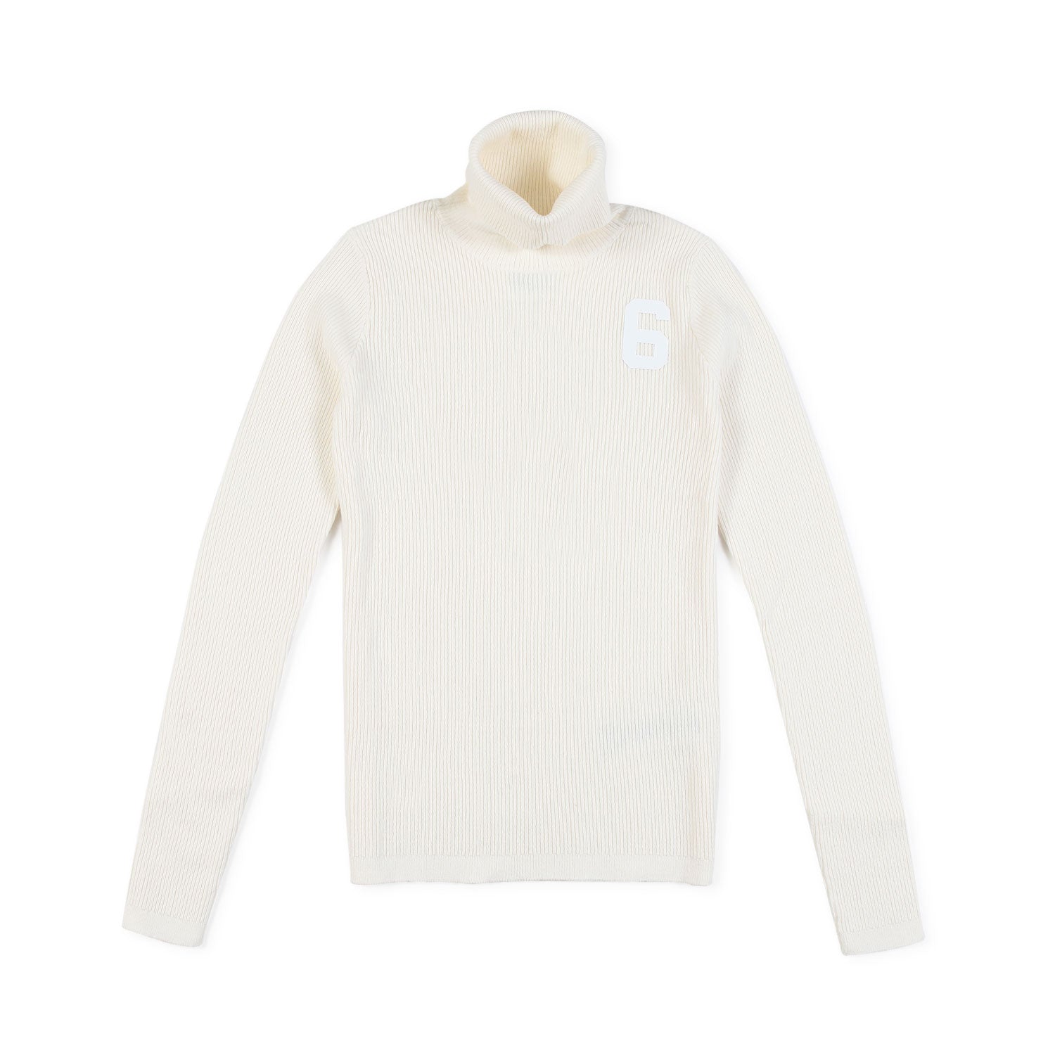 PULL DOLCEVITA BIANCO PANNA BAMBINA E RAGAZZA - annameglio.com abbigliamento moda