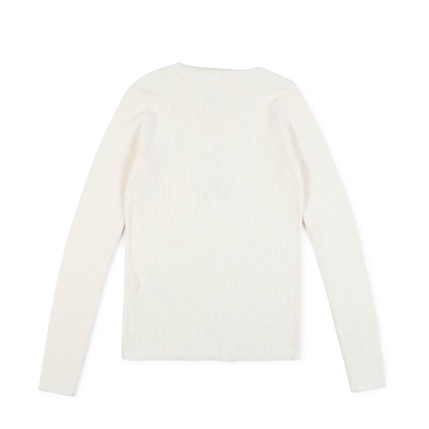 PULL DOLCEVITA BIANCO PANNA BAMBINA E RAGAZZA - annameglio.com abbigliamento moda