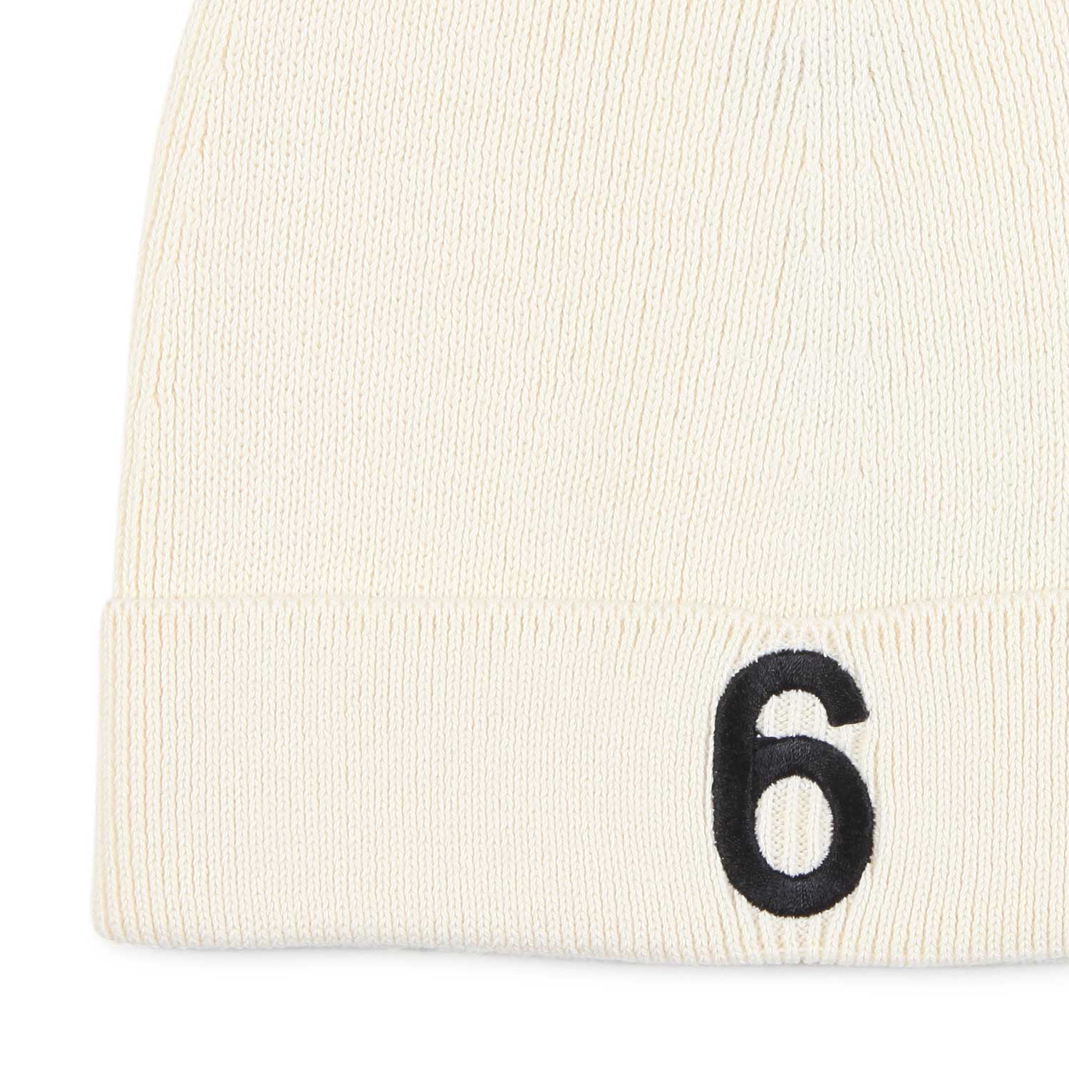 CAPPELLO UNISEX BIANCO PANNA CON LOGO NERO - annameglio.com abbigliamento moda