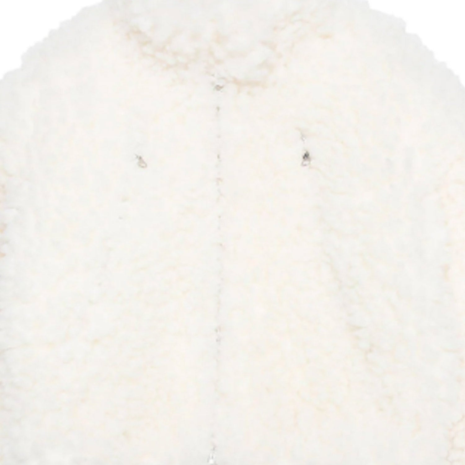 GIACCA SHEARLING BIANCO SPORCO BAMBINA E TEEN - annameglio.com abbigliamento moda