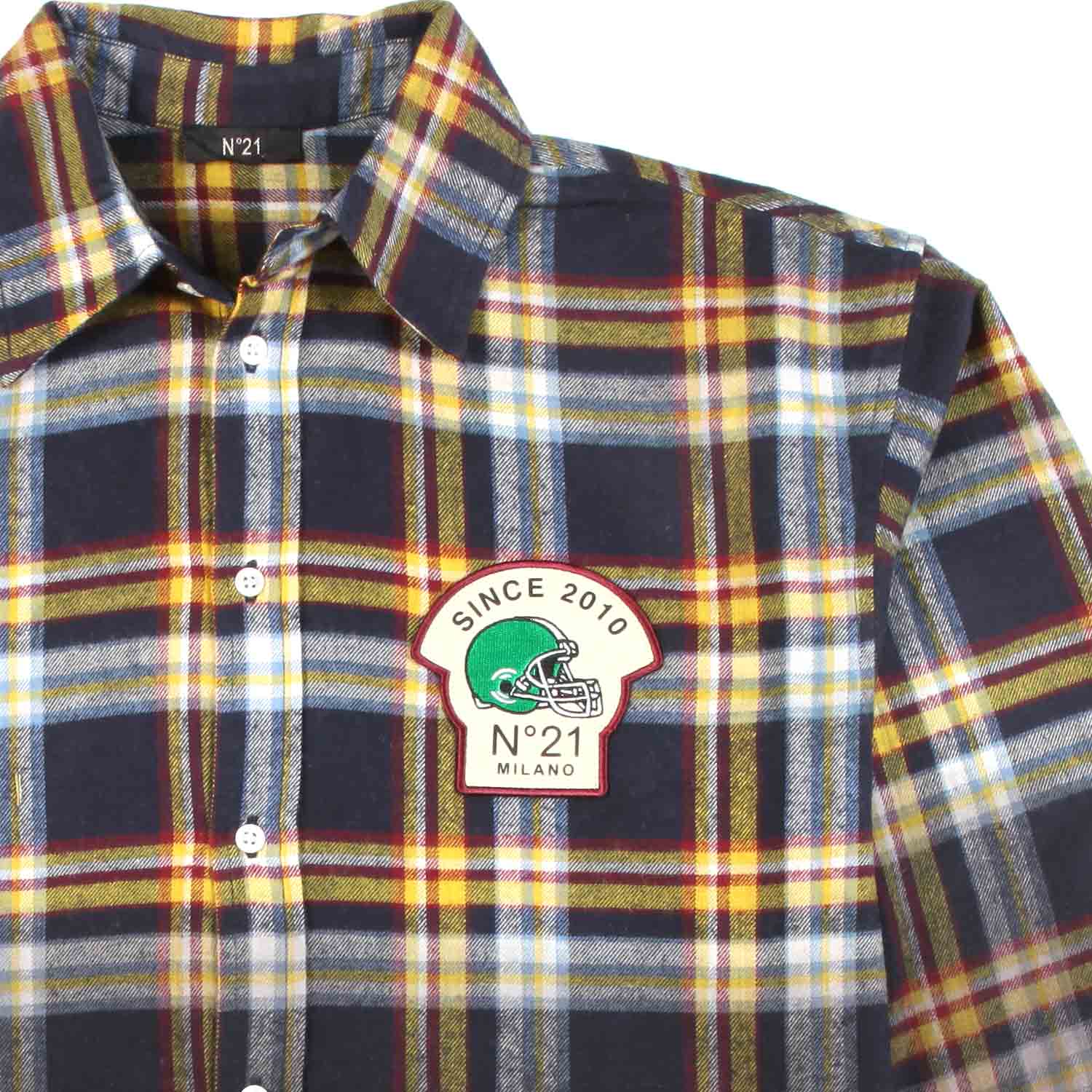 CAMICIA DI FLANELLA BLU TARTAN BAMBINO E TEEN - annameglio.com abbigliamento moda