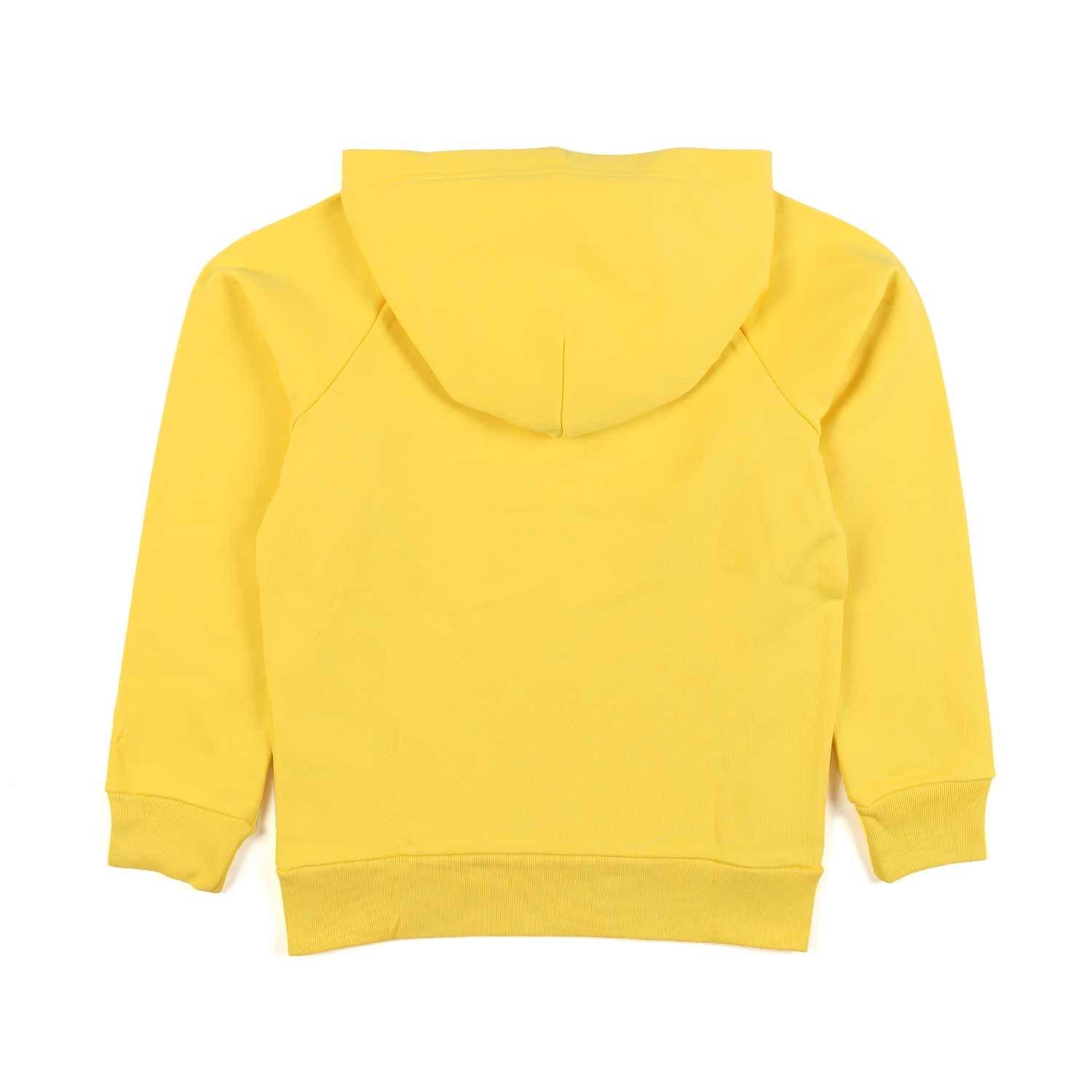 FELPA HOODIE UNISEX GIALLA CON LOGO PORPORA - annameglio.com abbigliamento moda