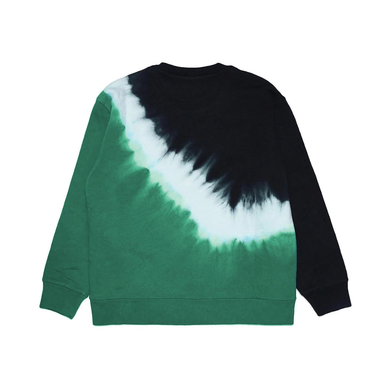 FELPA UNISEX VERDE, BIANCA E NERA TIE DYE - annameglio.com abbigliamento moda