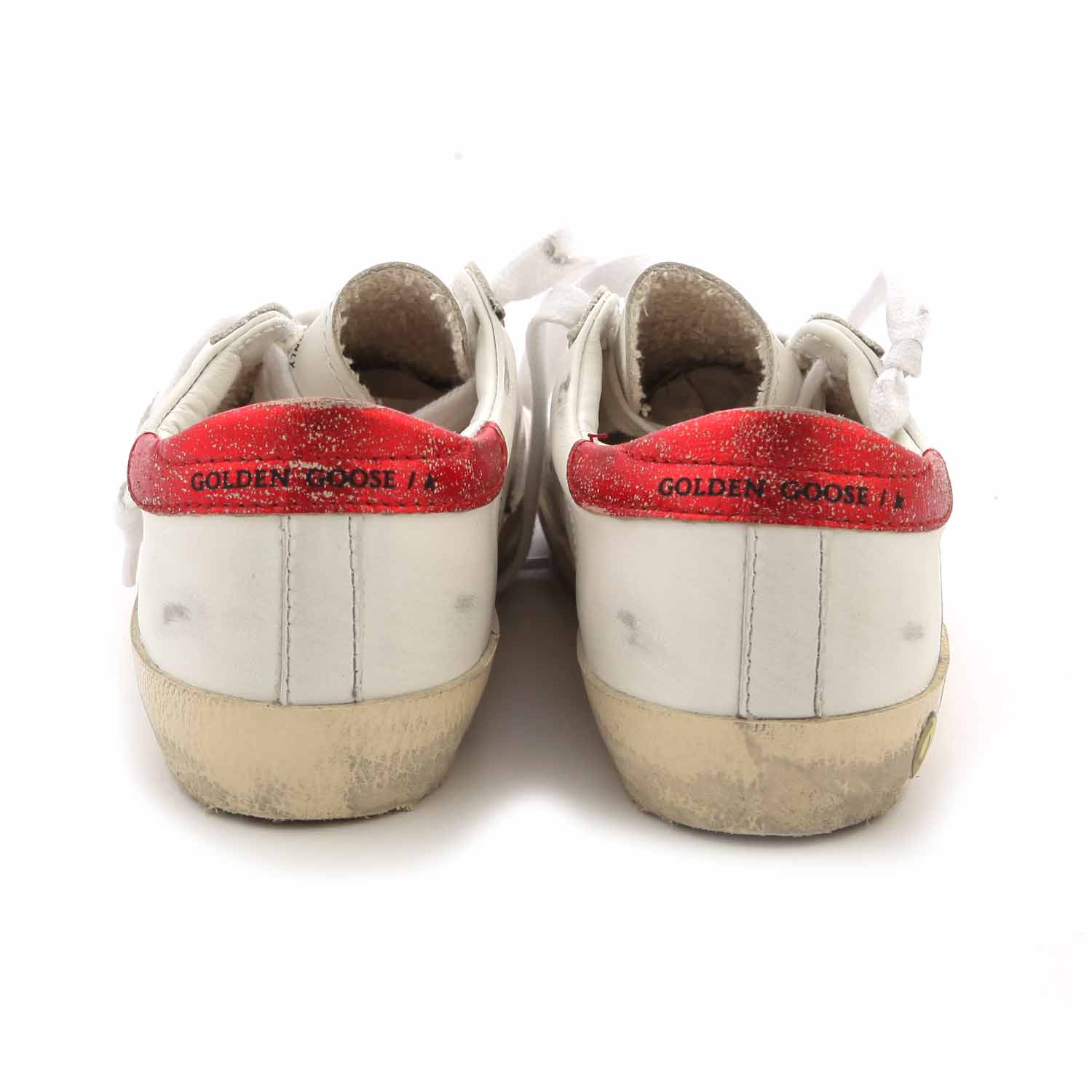 SNEAKER SSTAR BIANCA E ROSSA JUNIOR - annameglio.com abbigliamento moda