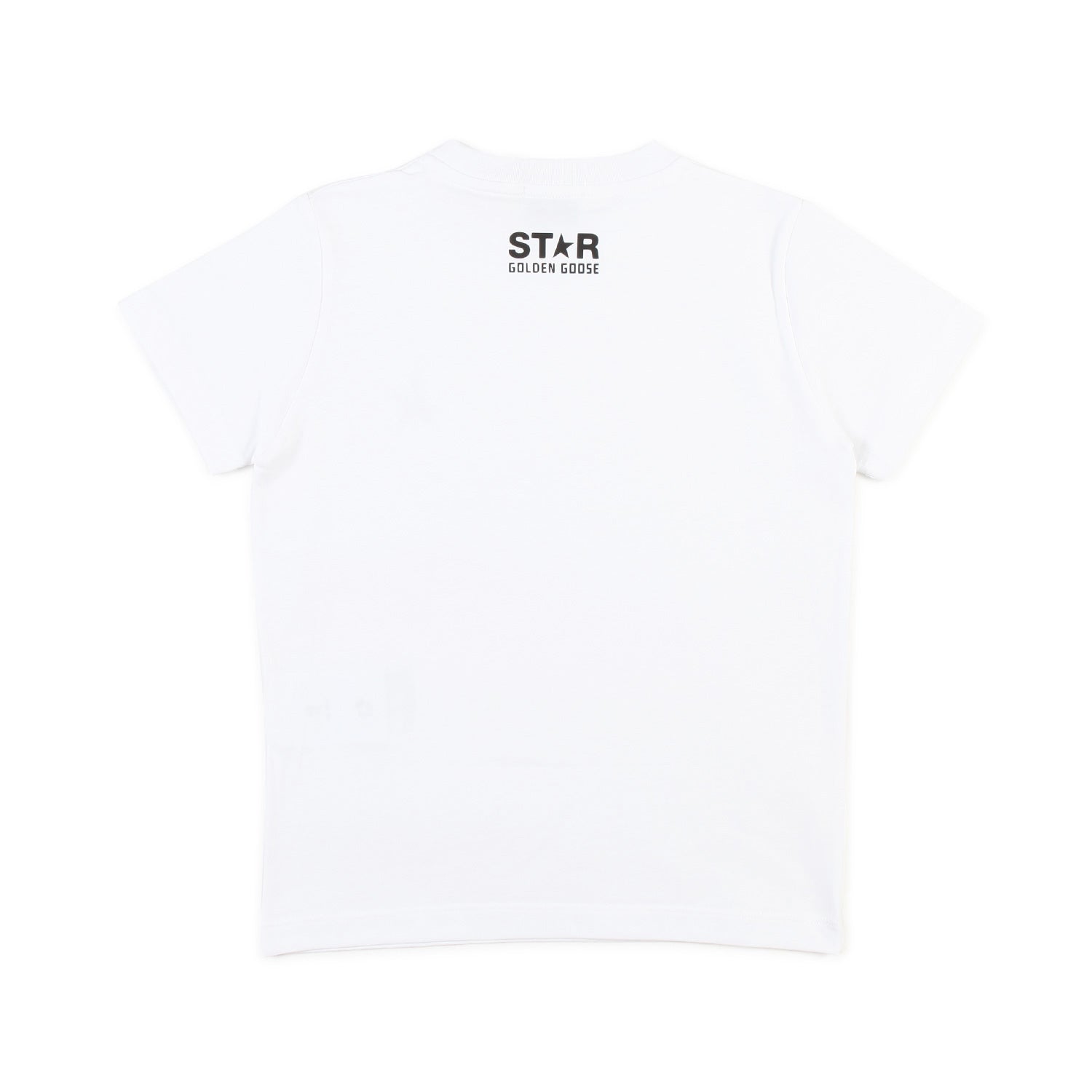 T-SHIRT UNISEX BIANCA CON STELLA NERA BAMBINO - annameglio.com abbigliamento moda