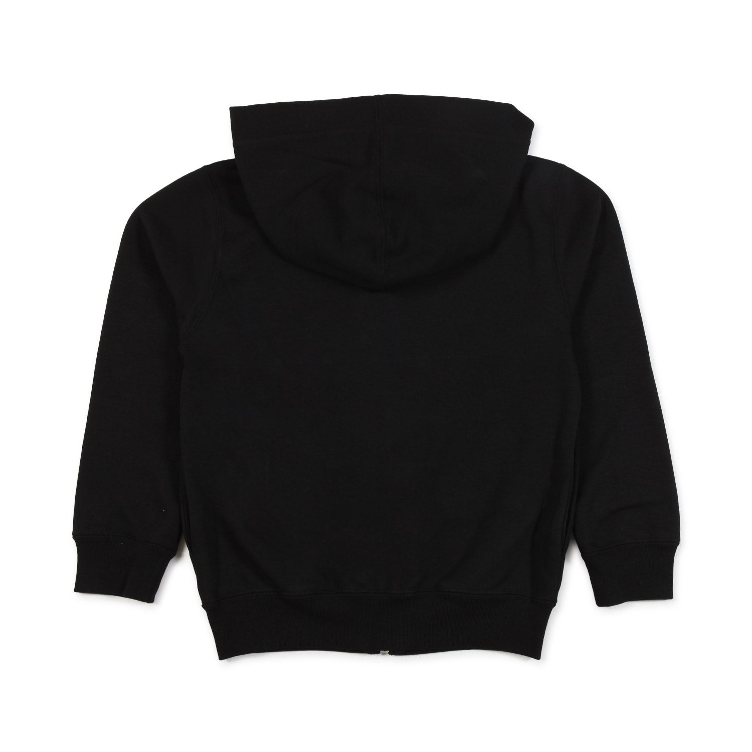 FELPA HOODIE NERA CON STELLA BIANCA E ZIP - annameglio.com abbigliamento moda