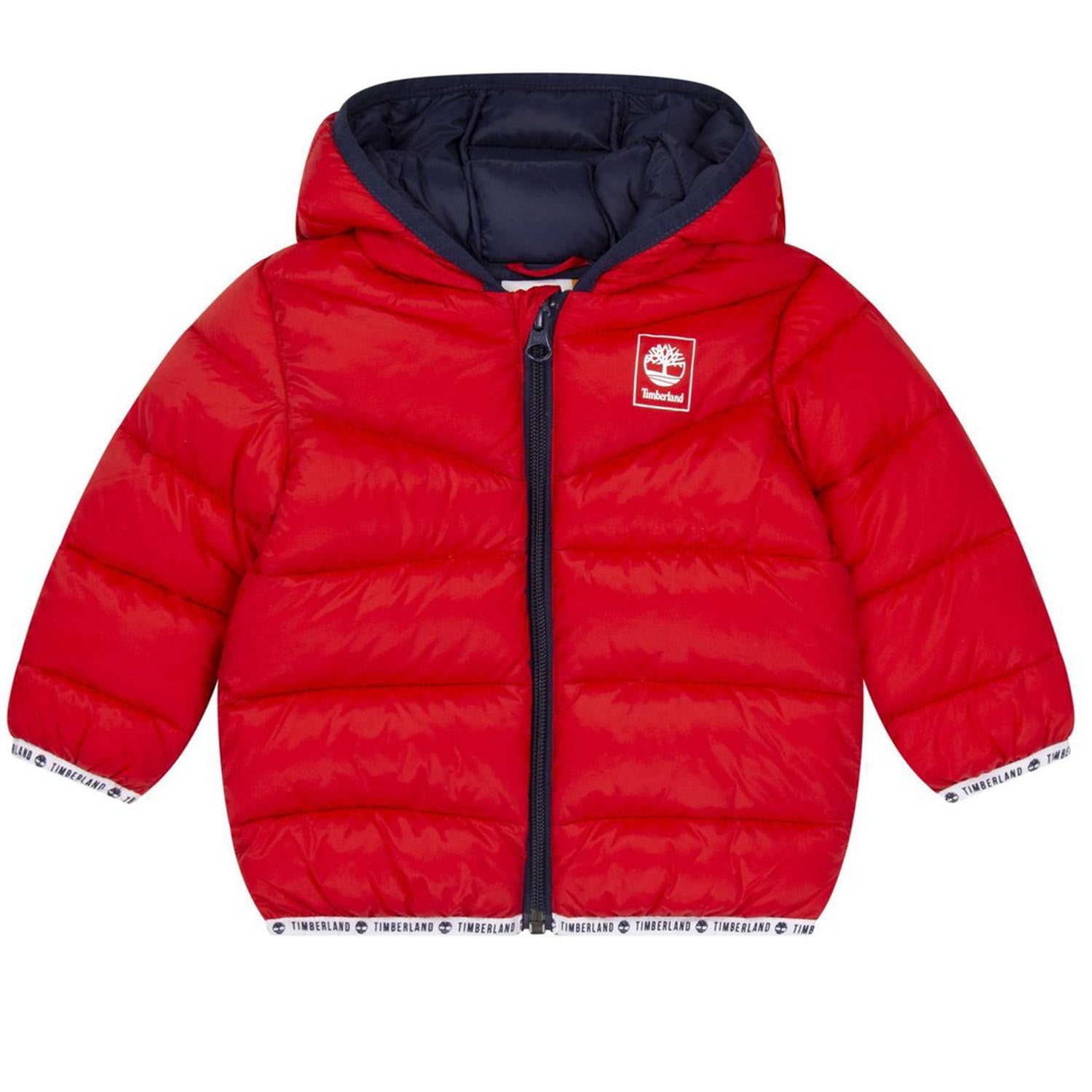 GIUBBOTTO ROSSO CON DETTAGLI BLU BAMBINO - annameglio.com abbigliamento moda