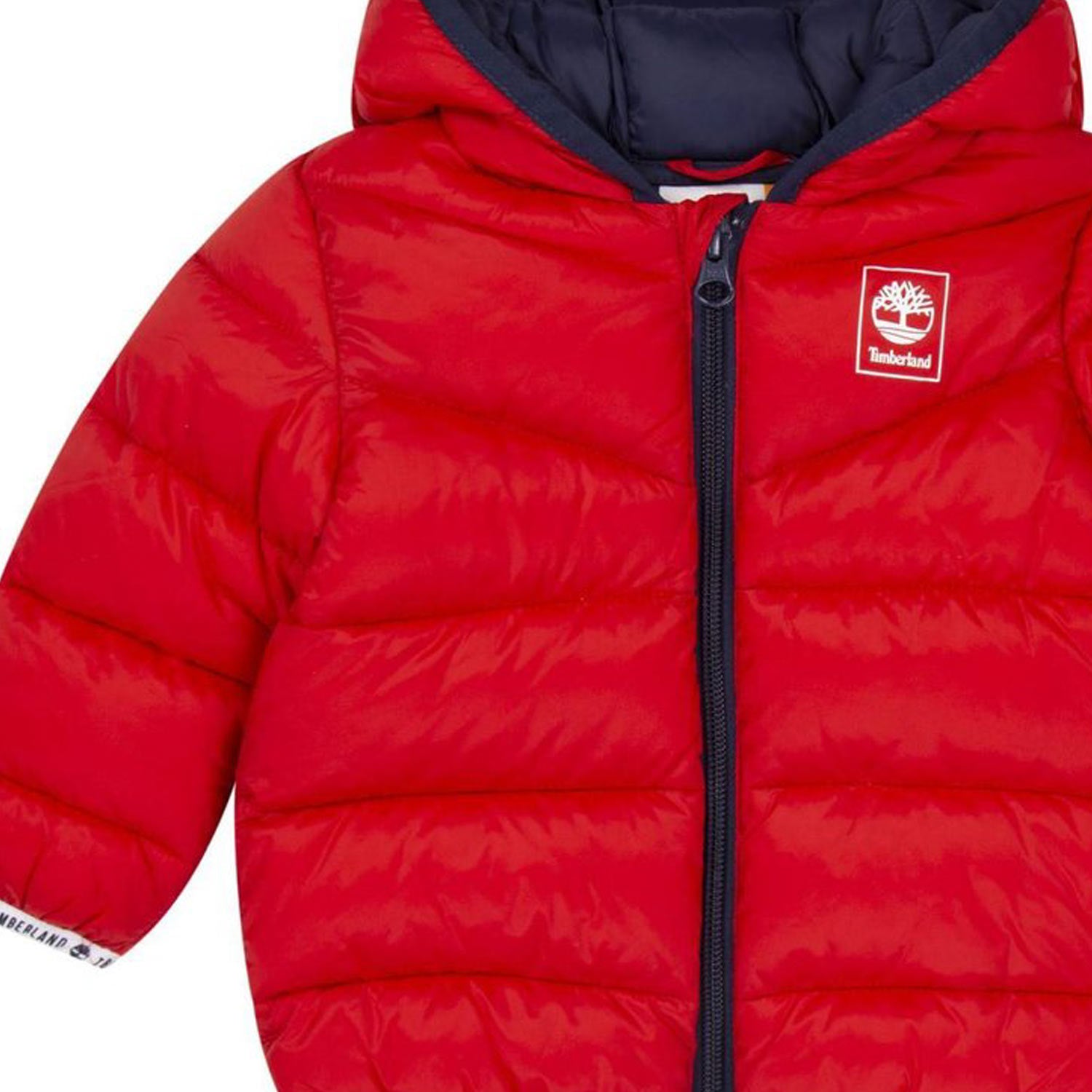 GIUBBOTTO ROSSO CON DETTAGLI BLU BAMBINO - annameglio.com abbigliamento moda