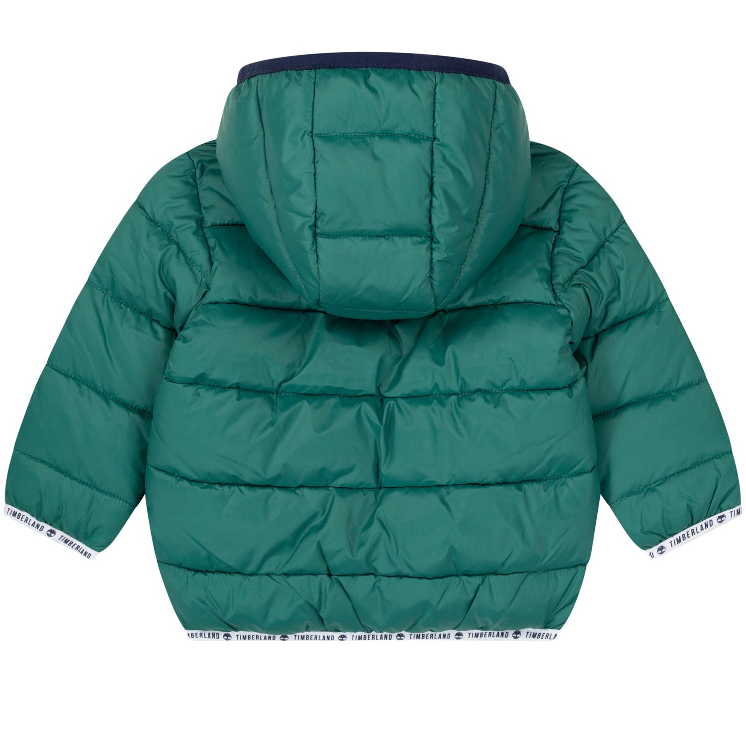 GIUBBOTTO VERDE CON DETTAGLI BLU BAMBINO - annameglio.com abbigliamento moda