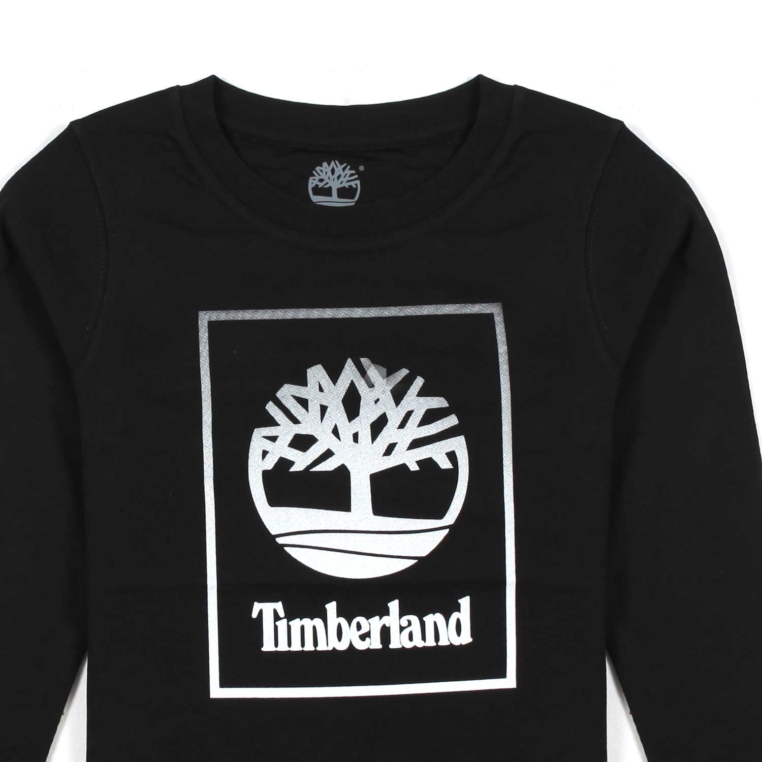 T-SHIRT MANICA LUNGA NERA CON LOGO SFUMATO - annameglio.com abbigliamento moda