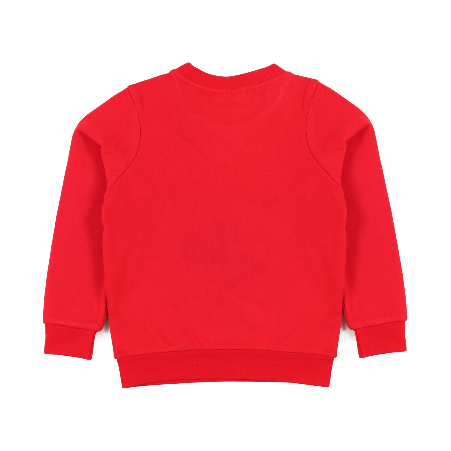 FELPA ROSSA CON MAXI LOGO BIANCO BAMBINO - annameglio.com abbigliamento moda