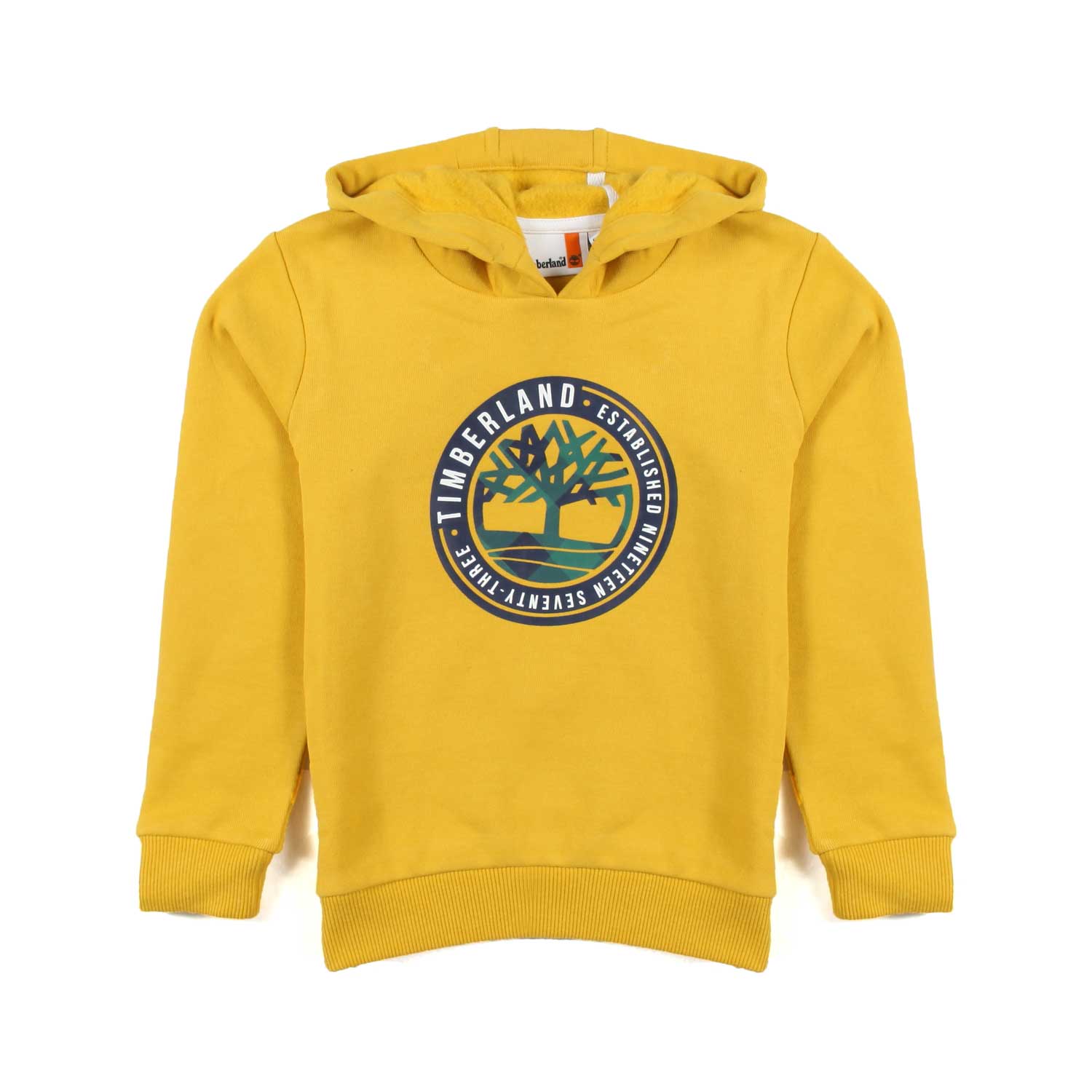 FELPA HOODIE OCRA CON MAXI LOGO MULTICOLOR - annameglio.com abbigliamento moda