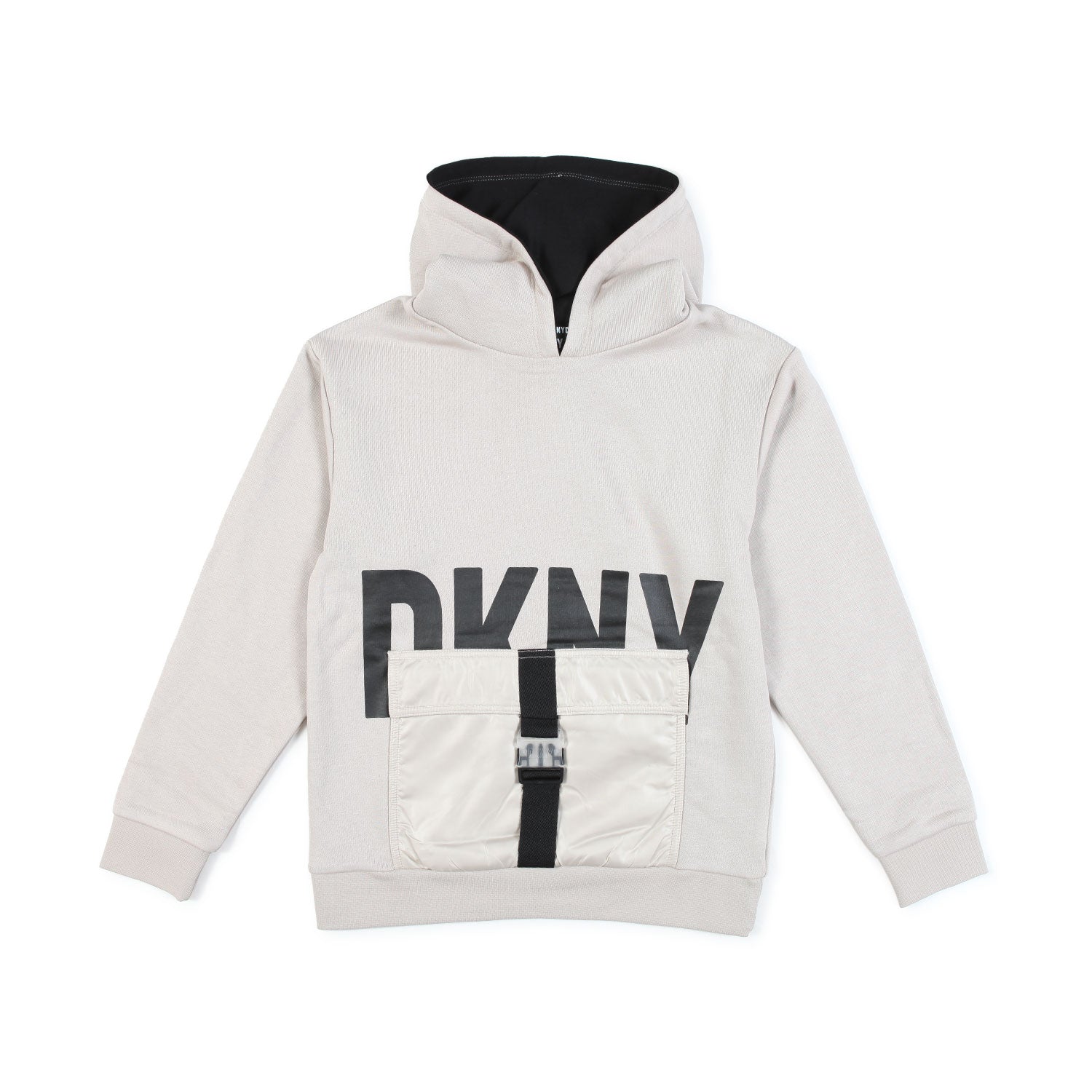 FELPA BEIGE CHIARO CON LOGO BAMBINA E TEEN - annameglio.com abbigliamento moda