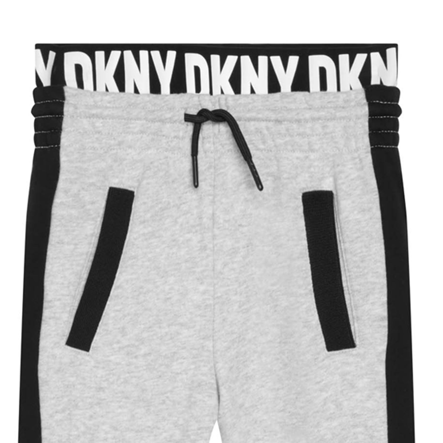 PANTALONE IN FELPA GRIGIO E NERO BAMBINA E TEEN - annameglio.com abbigliamento moda