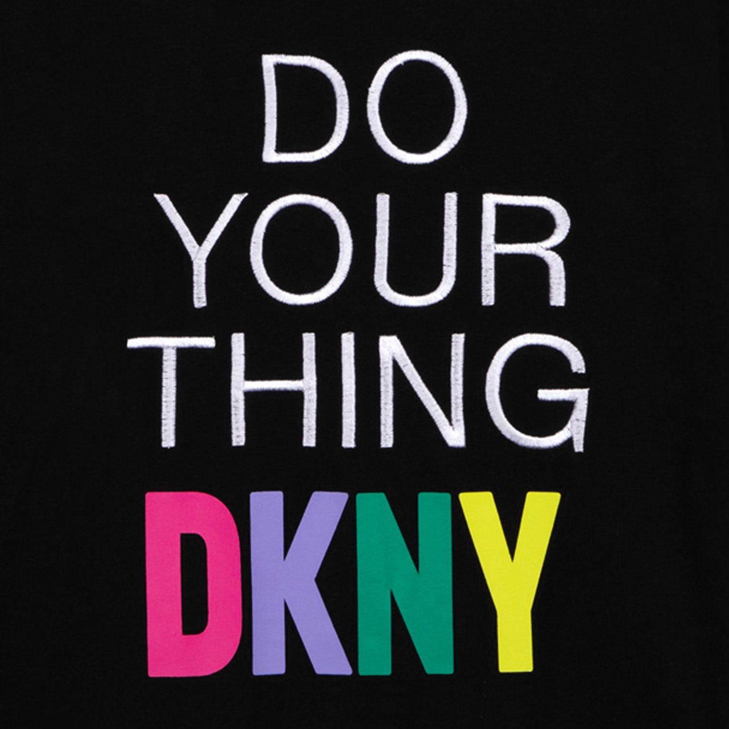 T-SHIRT NERA CON LOGO MULTICOLOR BAMBINA E TEEN - annameglio.com abbigliamento moda