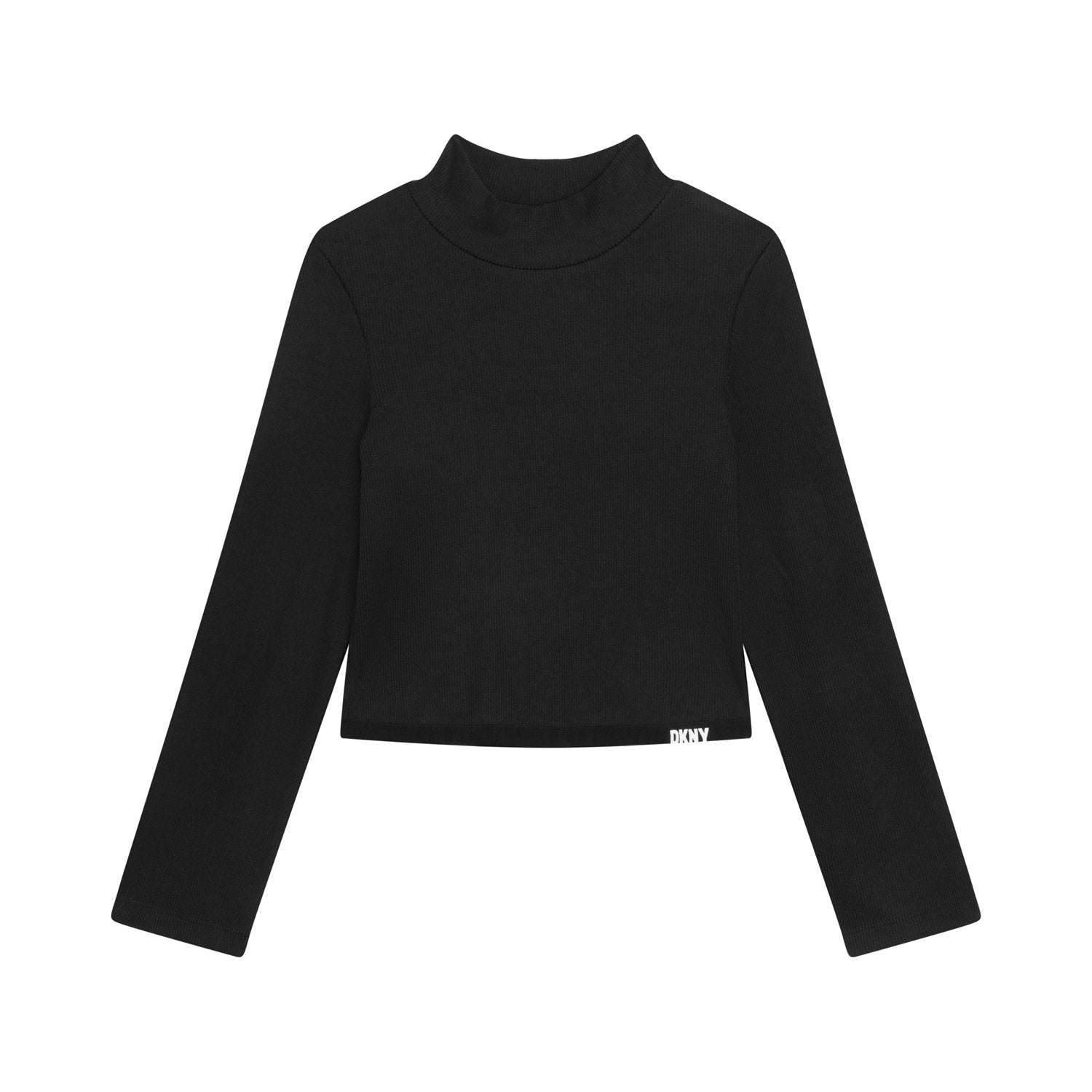 T-SHIRT DOLCEVITA MANICA LUNGA NERA BAMBINA E TEEN - annameglio.com abbigliamento moda