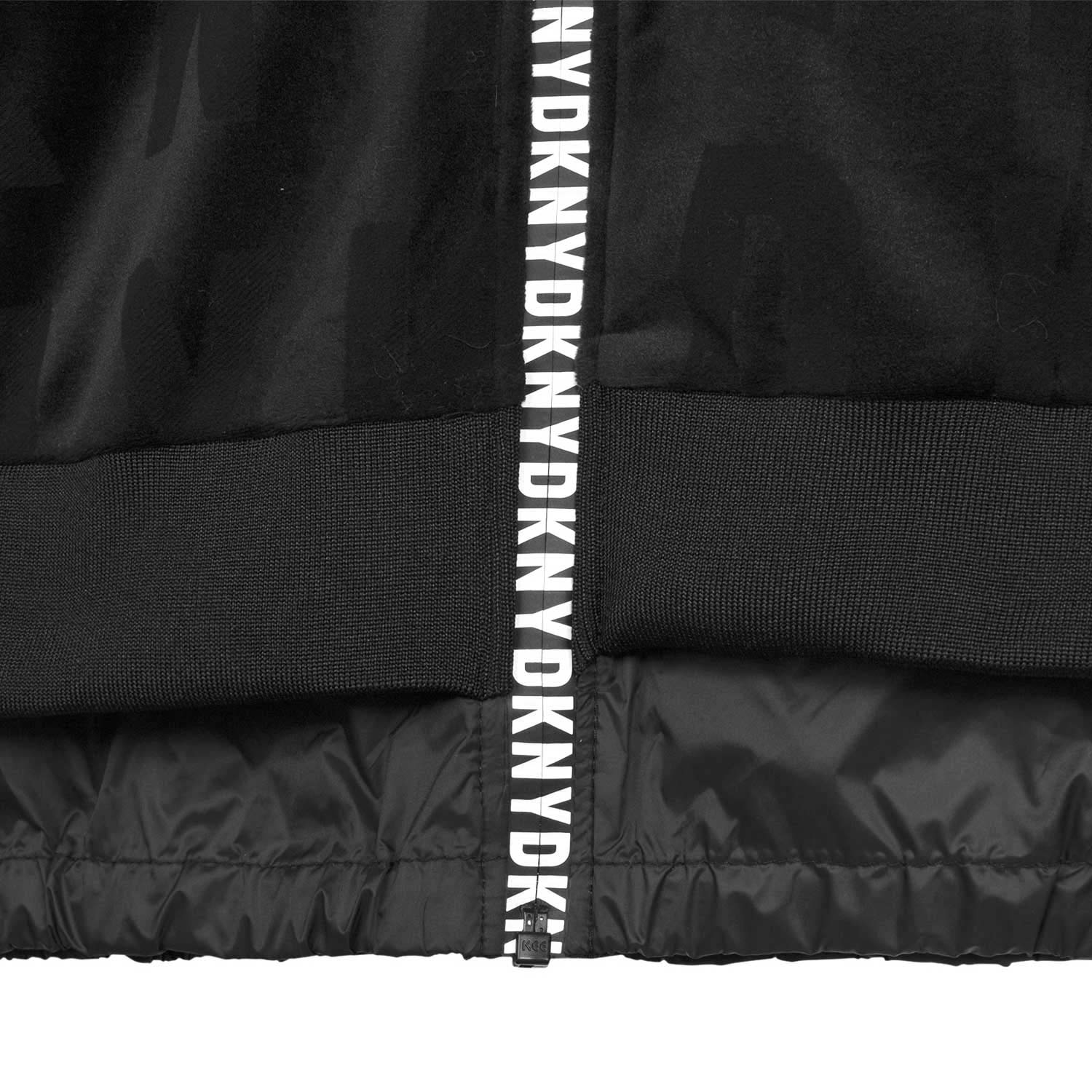 GIACCA NERA BIMATERIALE BAMBINA E TEENAGER - annameglio.com abbigliamento moda