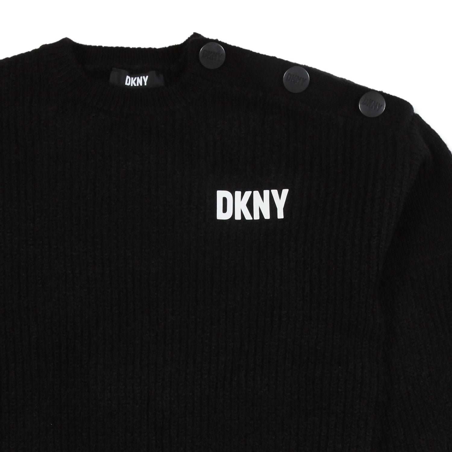 MAGLIONE NERO A COSTE BAMBINA E TEEN - annameglio.com abbigliamento moda