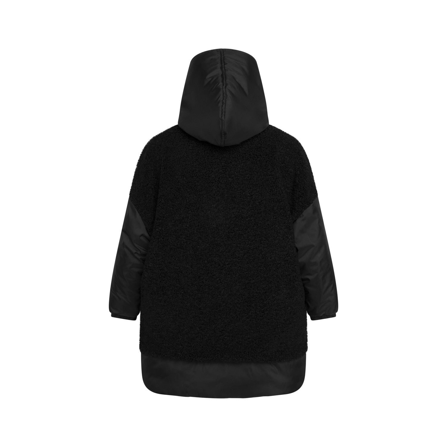 PARKA REVERSIBILE NERO BAMBINA E TEENAGER - annameglio.com abbigliamento moda