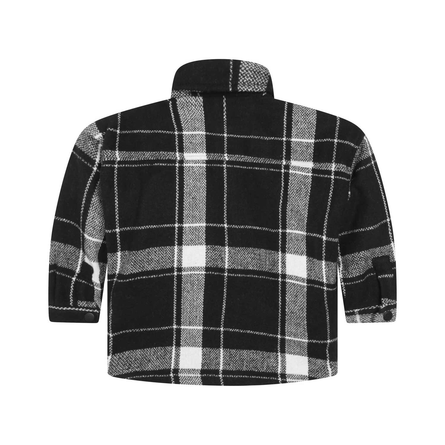 GIACCA CAMICIA NERA E BIANCA 2 IN 1 - annameglio.com abbigliamento moda