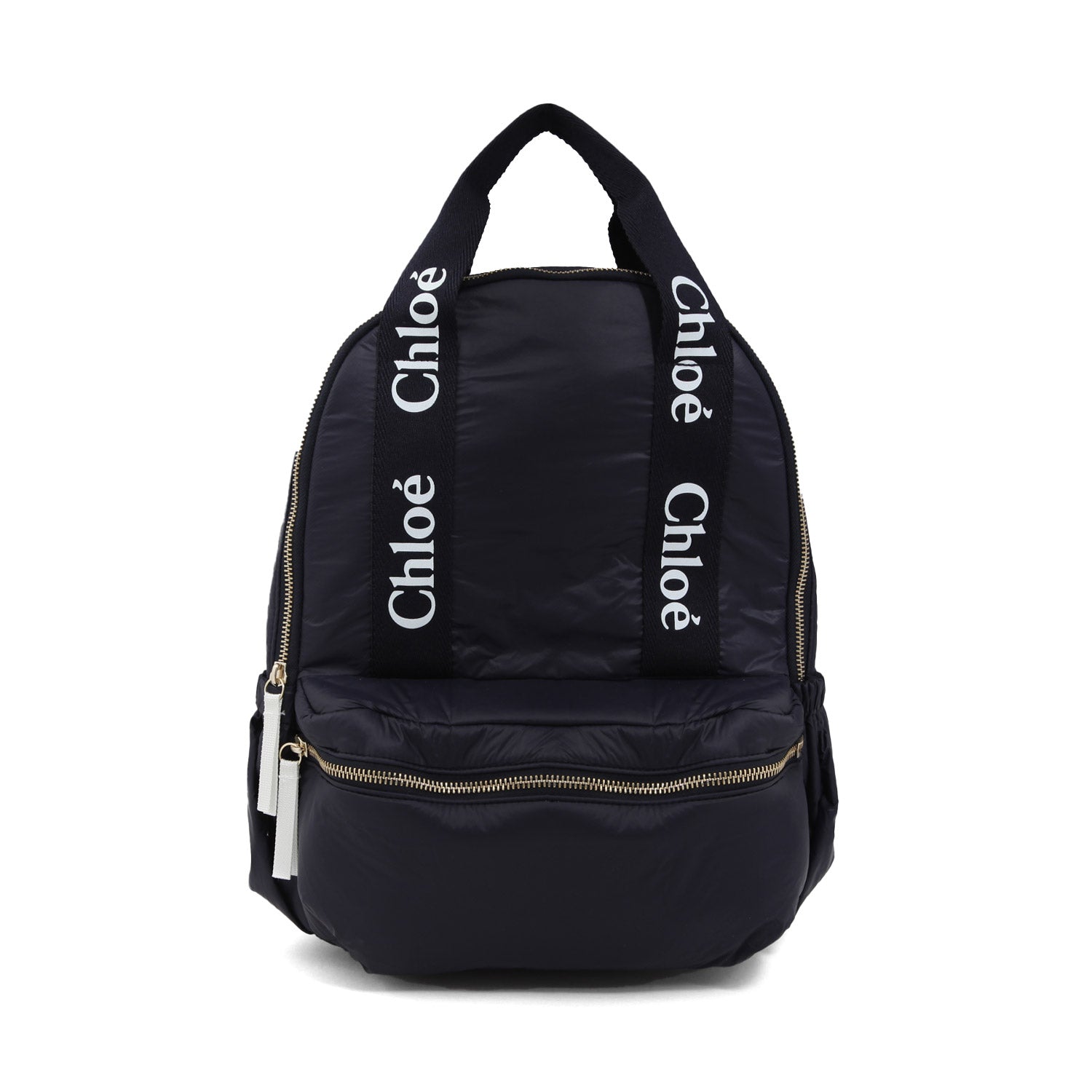 ZAINETTO BLU NAVY CON LOGHI BIANCHI - annameglio.com abbigliamento moda