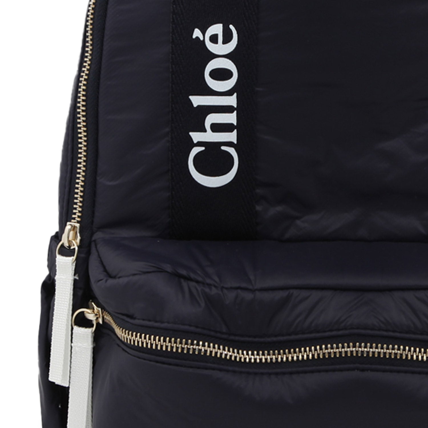 ZAINETTO BLU NAVY CON LOGHI BIANCHI - annameglio.com abbigliamento moda