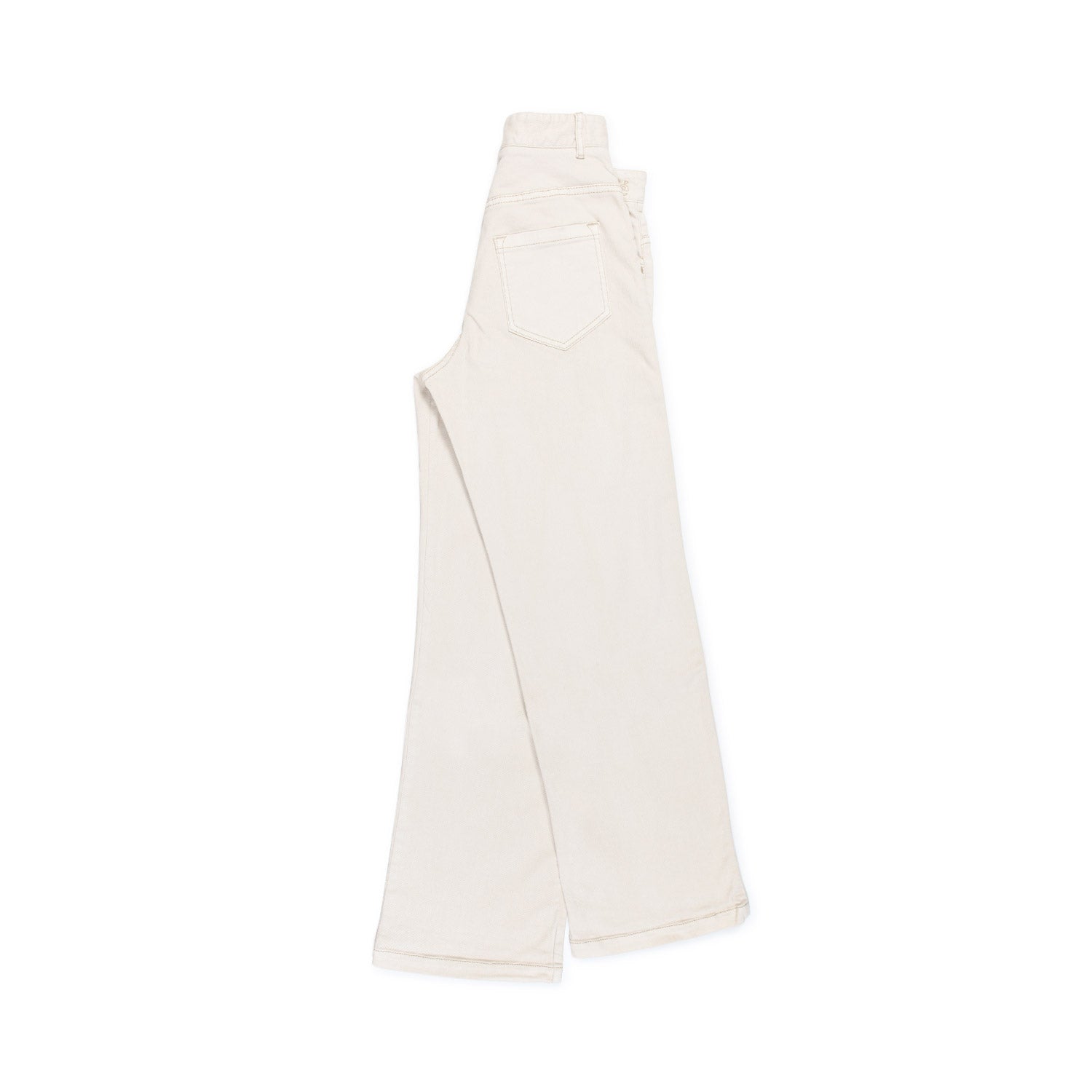 JEANS BEIGE CHIARO BAMBINA E TEENAGER - annameglio.com abbigliamento moda