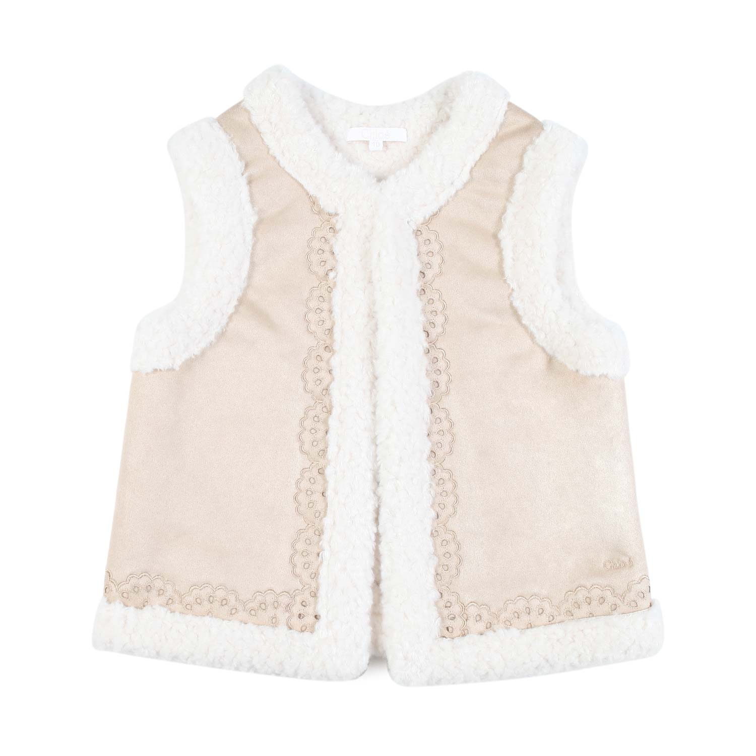 Gilet eco-shearling girl - annameglio.com abbigliamento moda
