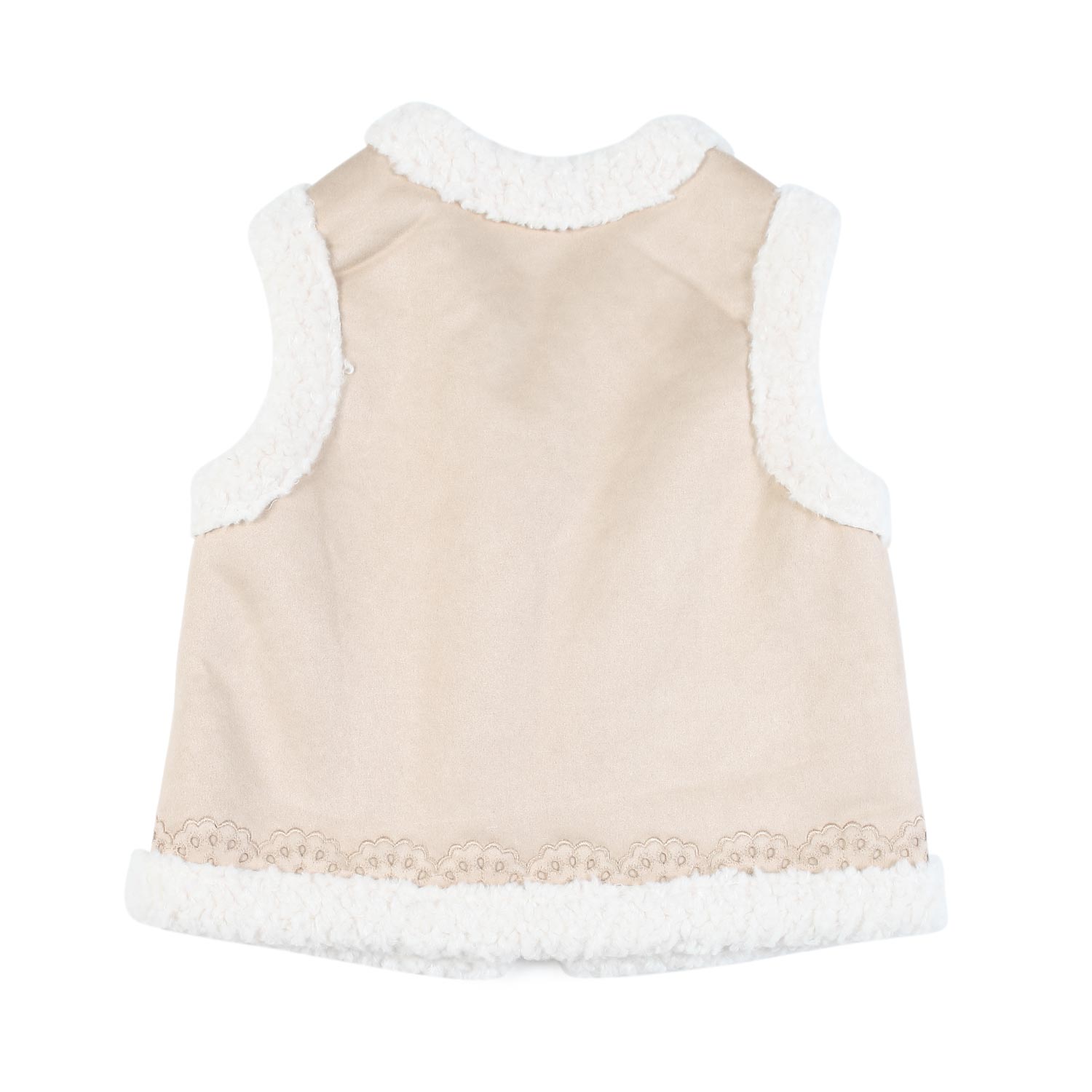 Gilet eco-shearling girl - annameglio.com abbigliamento moda