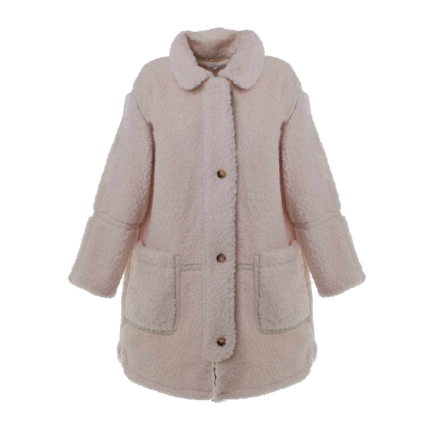CAPPOTTO TEDDY PANNA BAMBINA E TEENAGER - annameglio.com abbigliamento moda