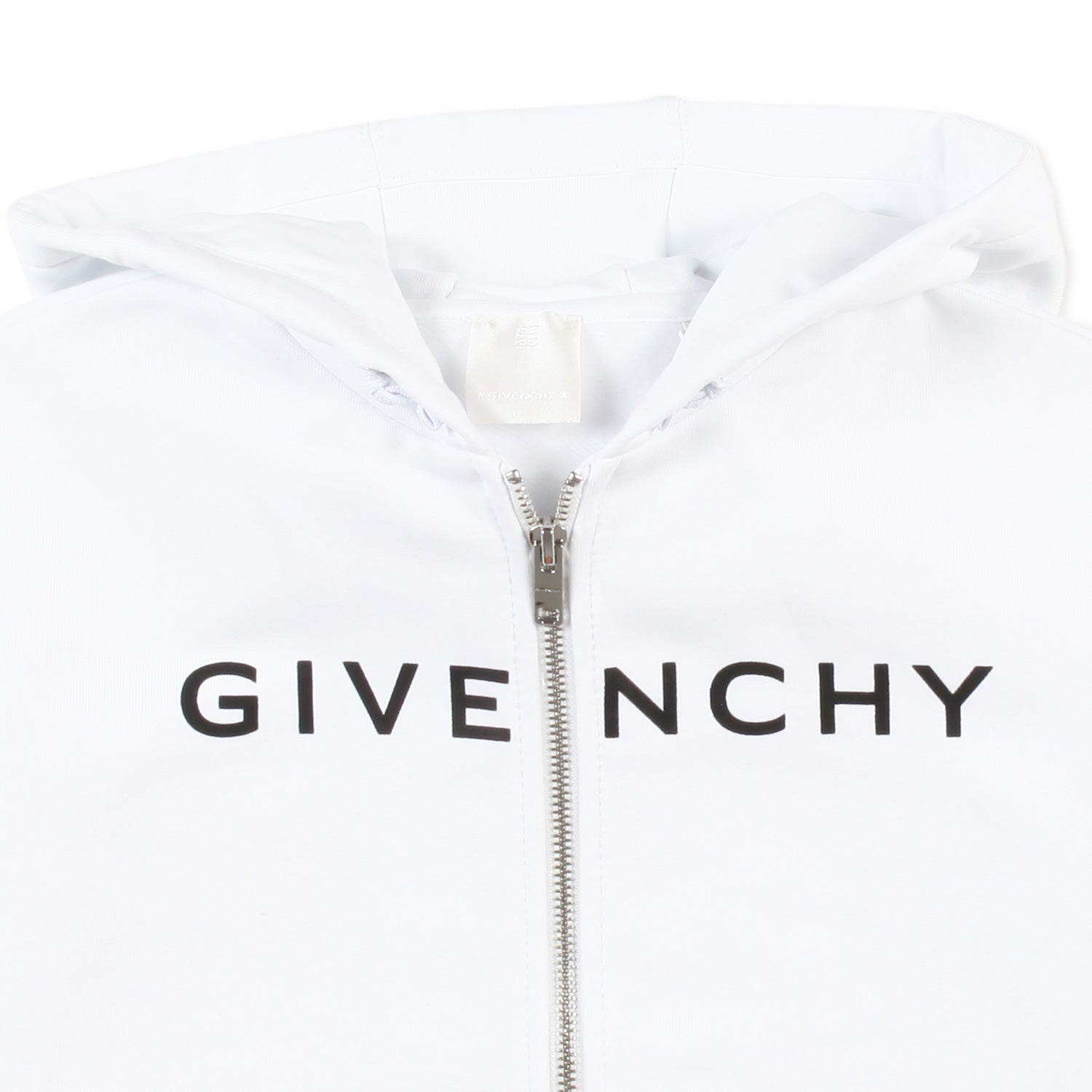 FELPA UNISEX BIANCA CON CAPPUCCIO BAMBINO E TEEN - annameglio.com abbigliamento moda