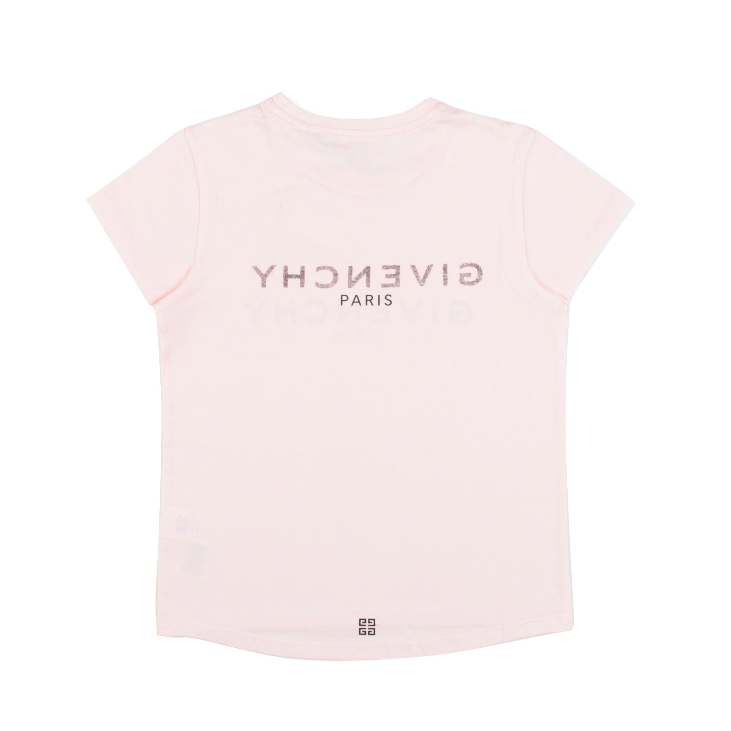 T-SHIRT ROSA CHIARO CON LOGHI BAMBINA E TEEN - annameglio.com abbigliamento moda
