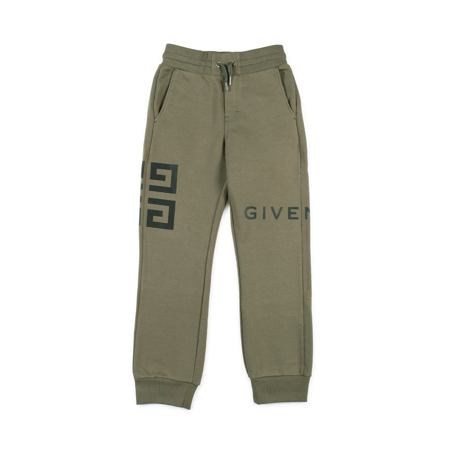 PANTALONE IN FELPA VERDE OLIVA JUNIOR E TEEN - annameglio.com abbigliamento moda