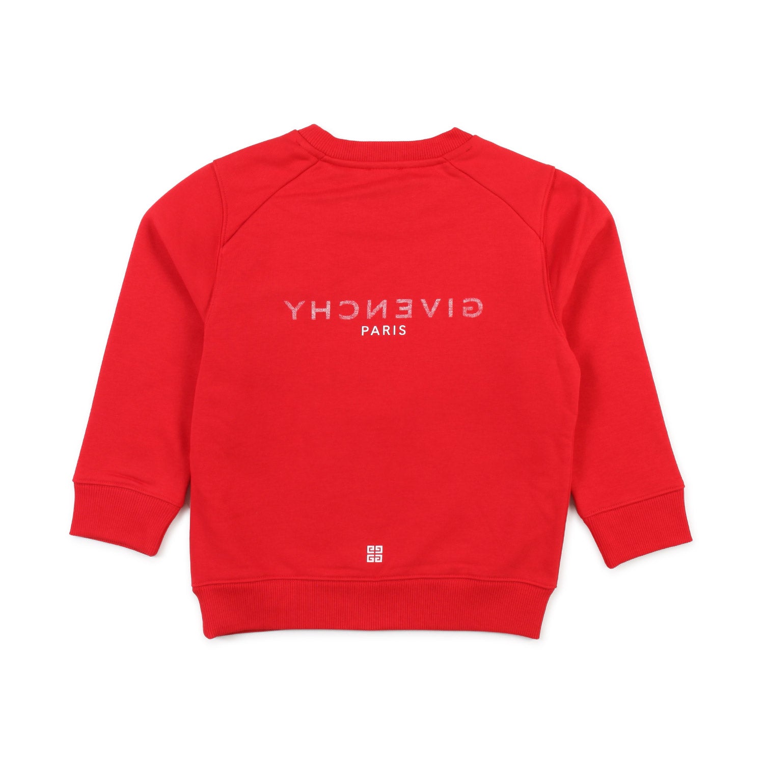 FELPA UNISEX ROSSA CON LOGHI BAMBINO E TEEN - annameglio.com abbigliamento moda