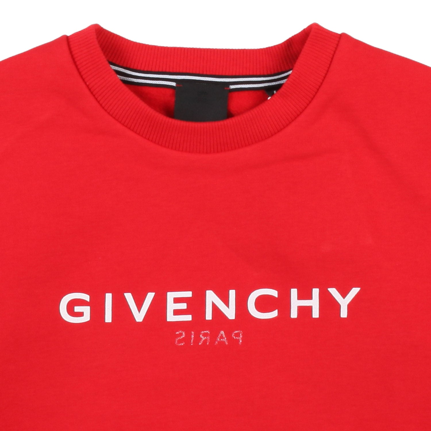 FELPA UNISEX ROSSA CON LOGHI BAMBINO E TEEN - annameglio.com abbigliamento moda