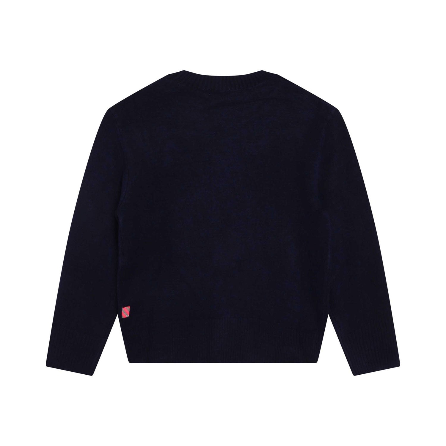 PULLOVER BLU SCURO CON GATTO PAILLETTES - annameglio.com abbigliamento moda