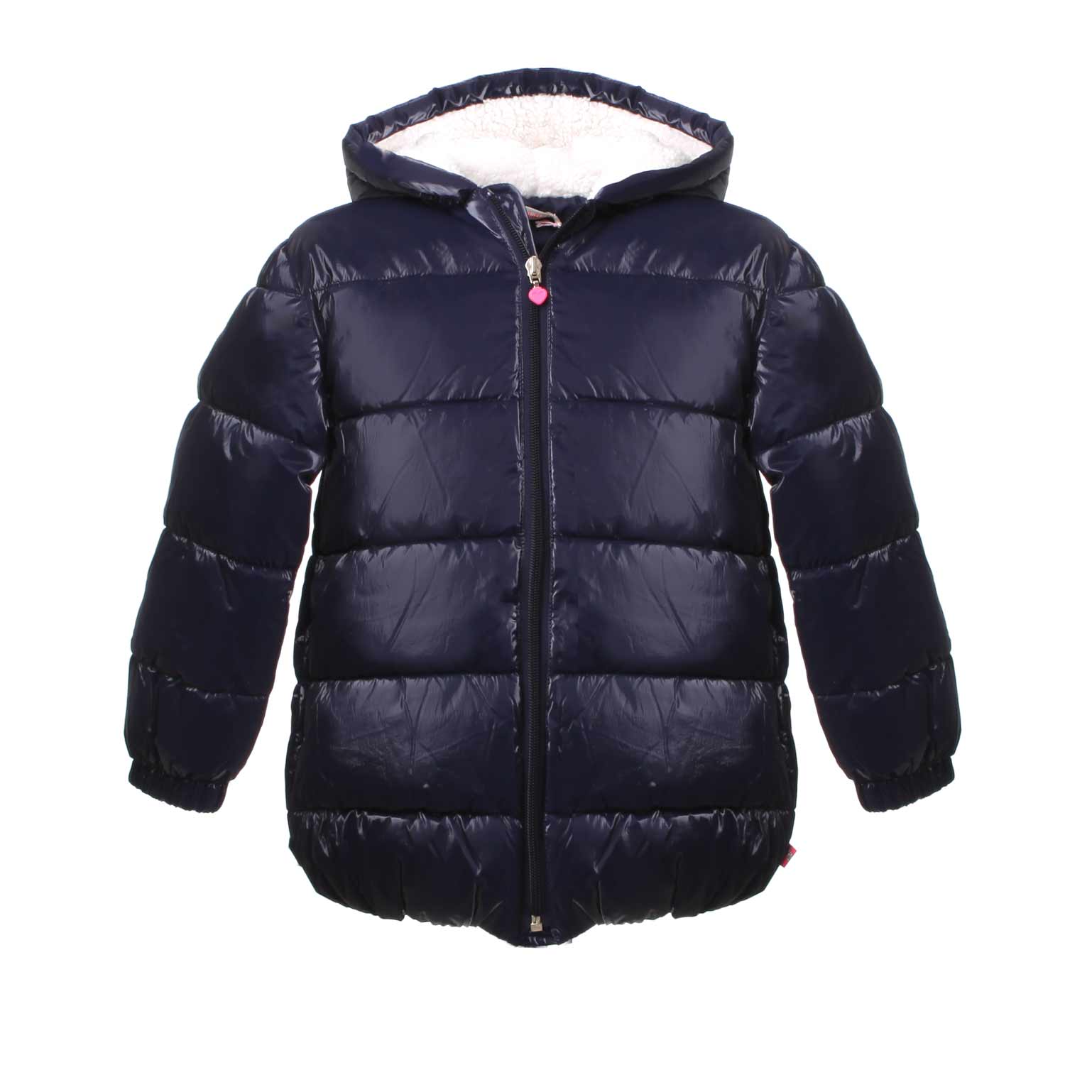 GIUBBOTTO BLU SCURO CON LOGO MULTICOLOR - annameglio.com abbigliamento moda