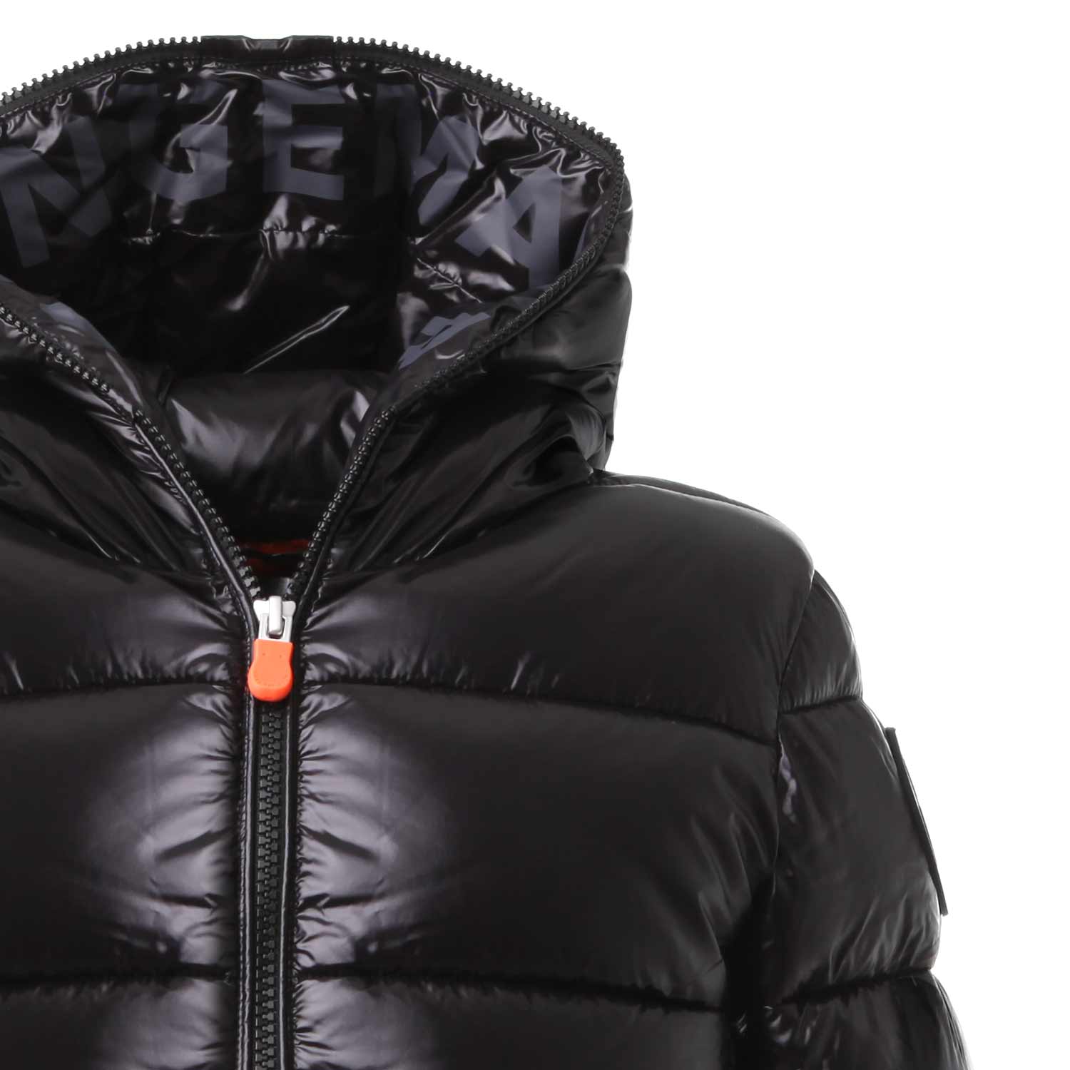 PIUMINO UNISEX ARTIE NERO LUCIDO - annameglio.com abbigliamento moda