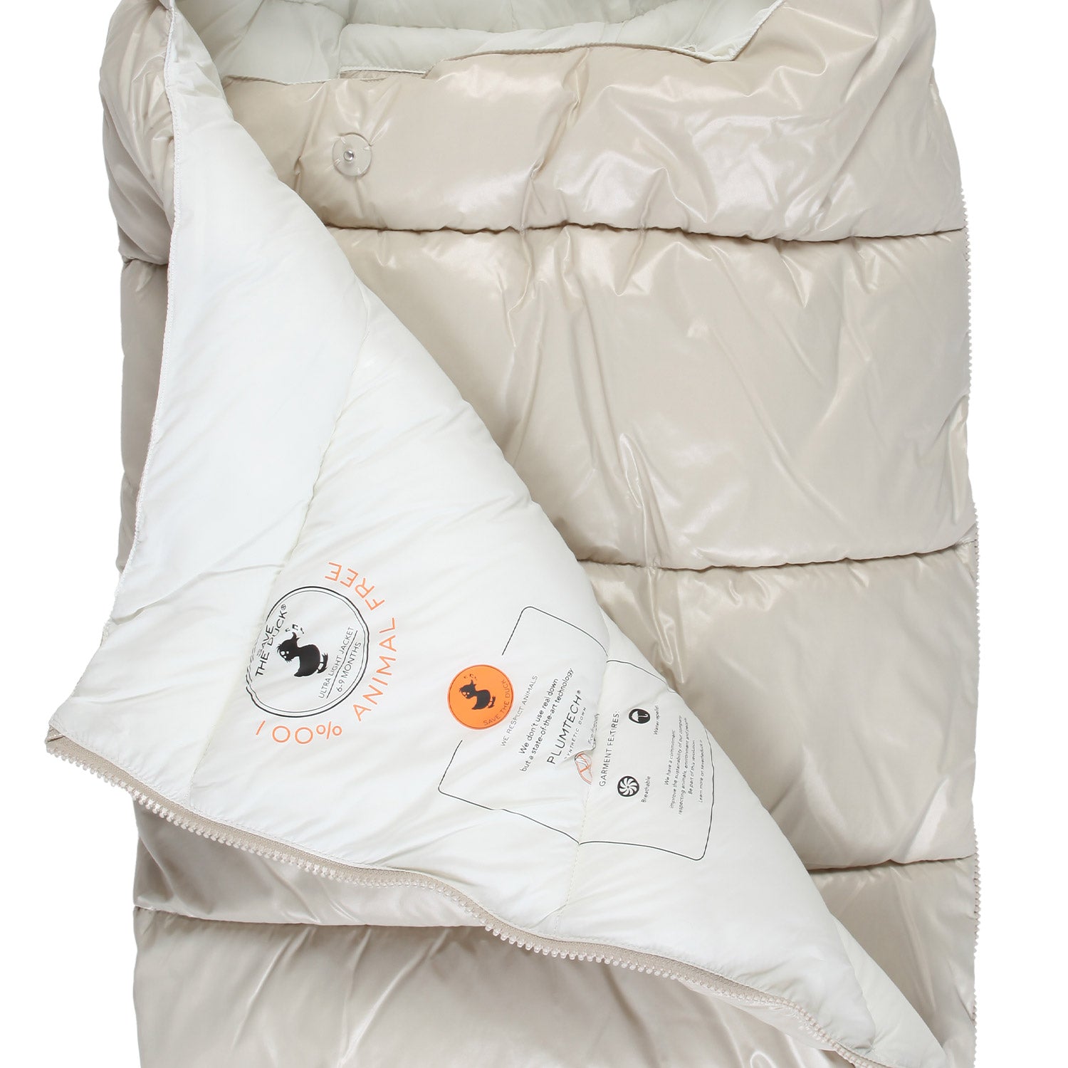 SACCO NANNA KAY BIANCO GHIACCIO UNISEX - annameglio.com abbigliamento moda