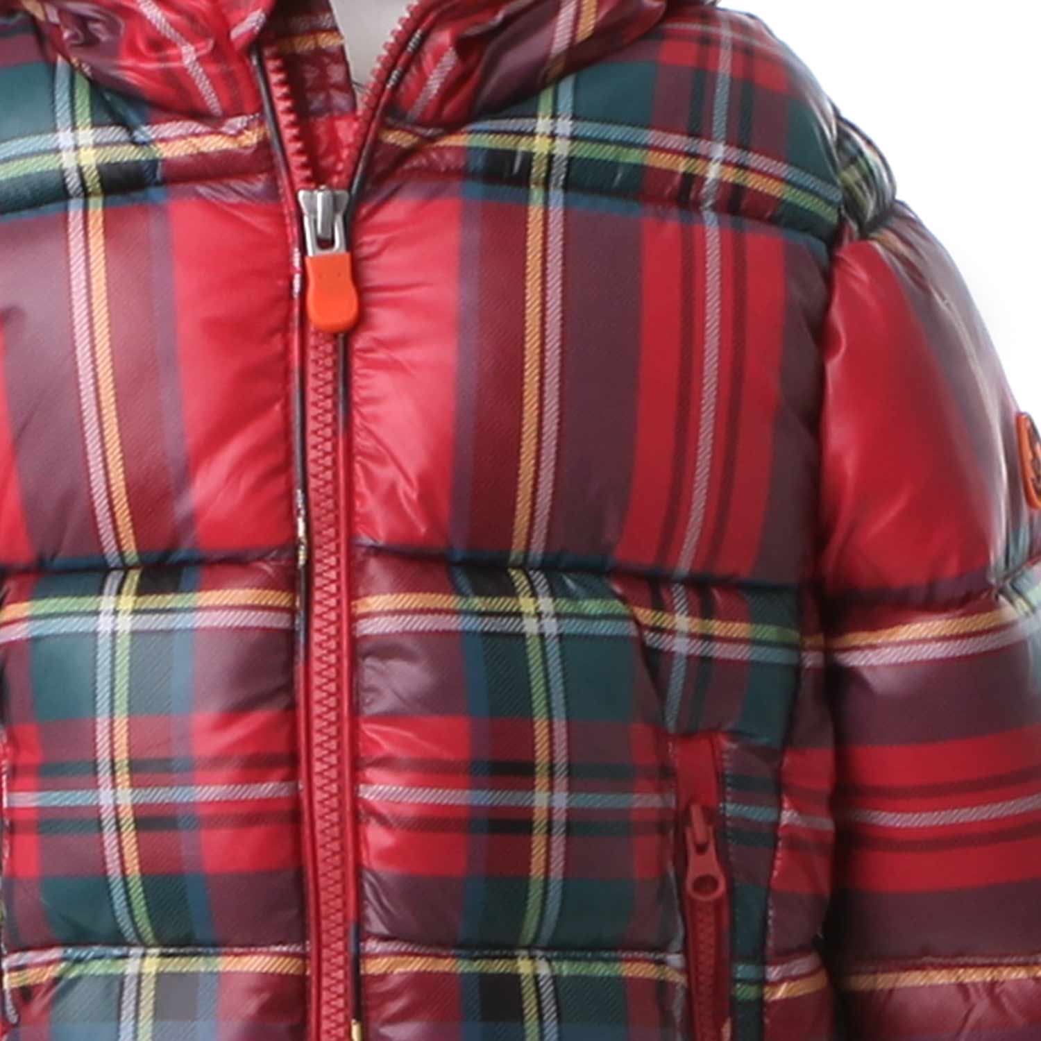 PIUMINO PATSY ROSSO TARTAN NEONATO - annameglio.com abbigliamento moda