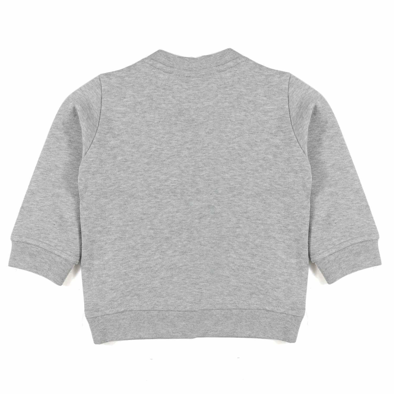 FELPA BAPTISTE FLEECE GRIGIO MELANGE BABY UNISEX - annameglio.com abbigliamento moda