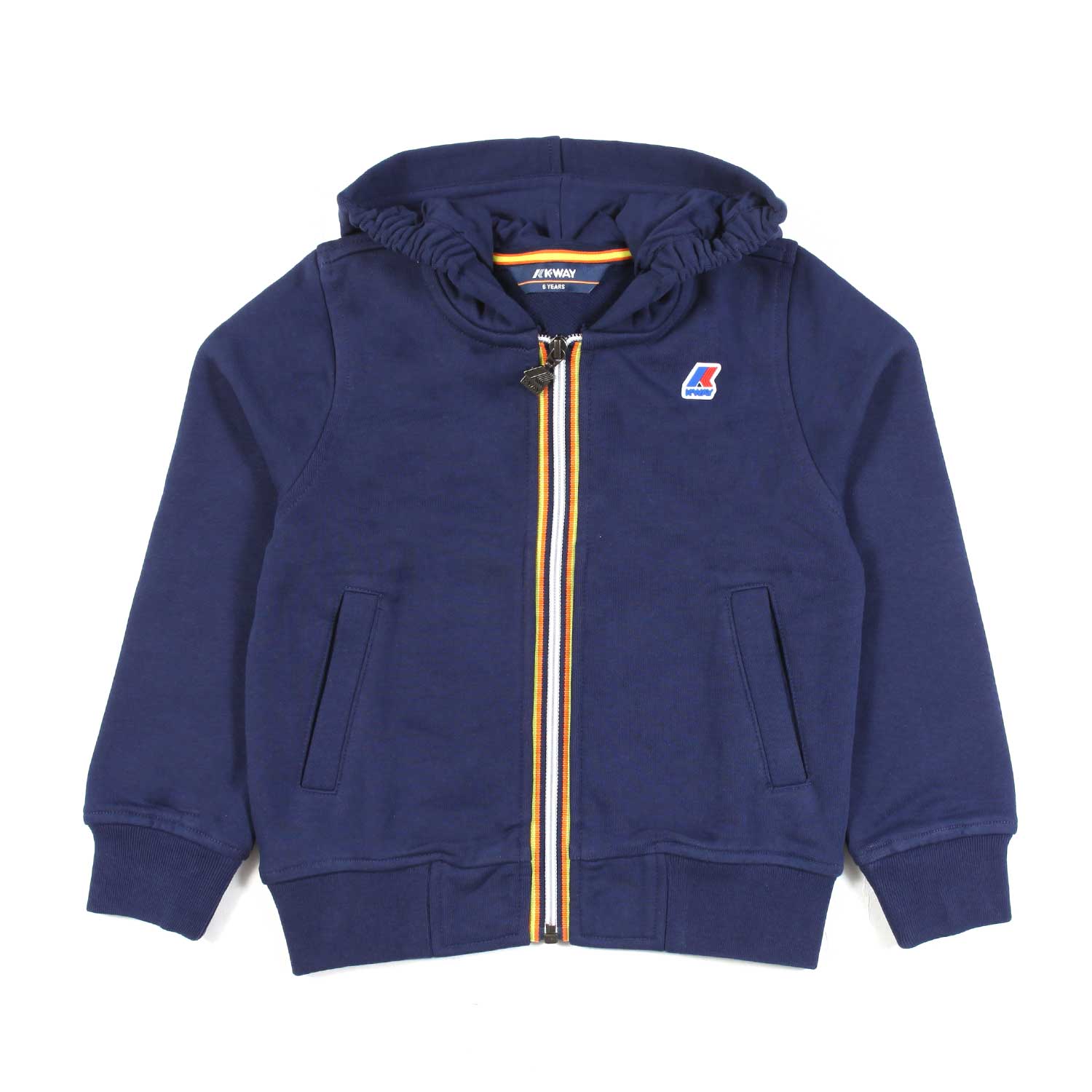 FELPA UNISEX DELINE FRENCH TERRY BLU - annameglio.com abbigliamento moda