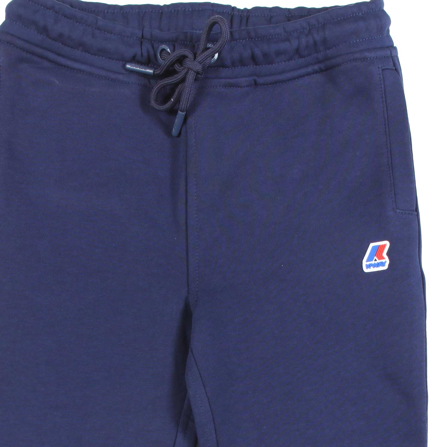 PANTALONE TUTA MICK FRENCH TERRY BLU - annameglio.com abbigliamento moda