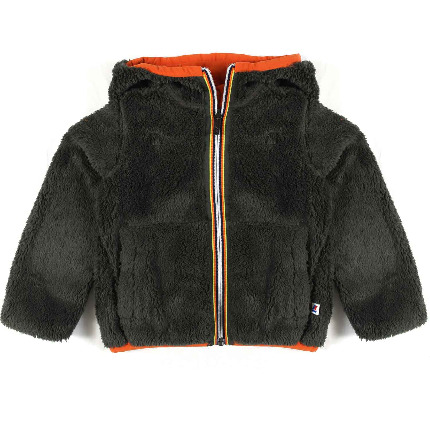 GIACCA JACQUES POLAR DOUBLE ARANCIONE E VERDE - annameglio.com abbigliamento moda