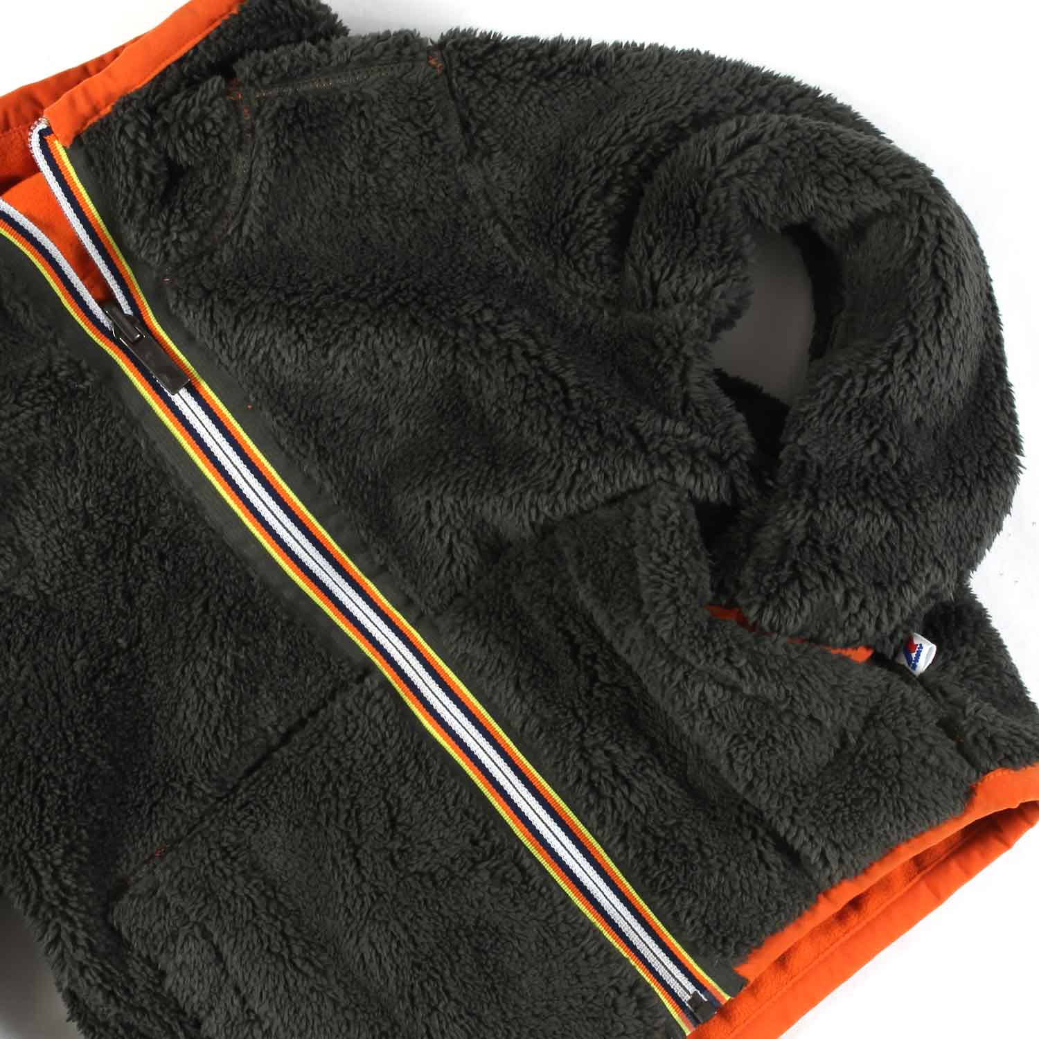 GIACCA JACQUES POLAR DOUBLE ARANCIONE E VERDE - annameglio.com abbigliamento moda