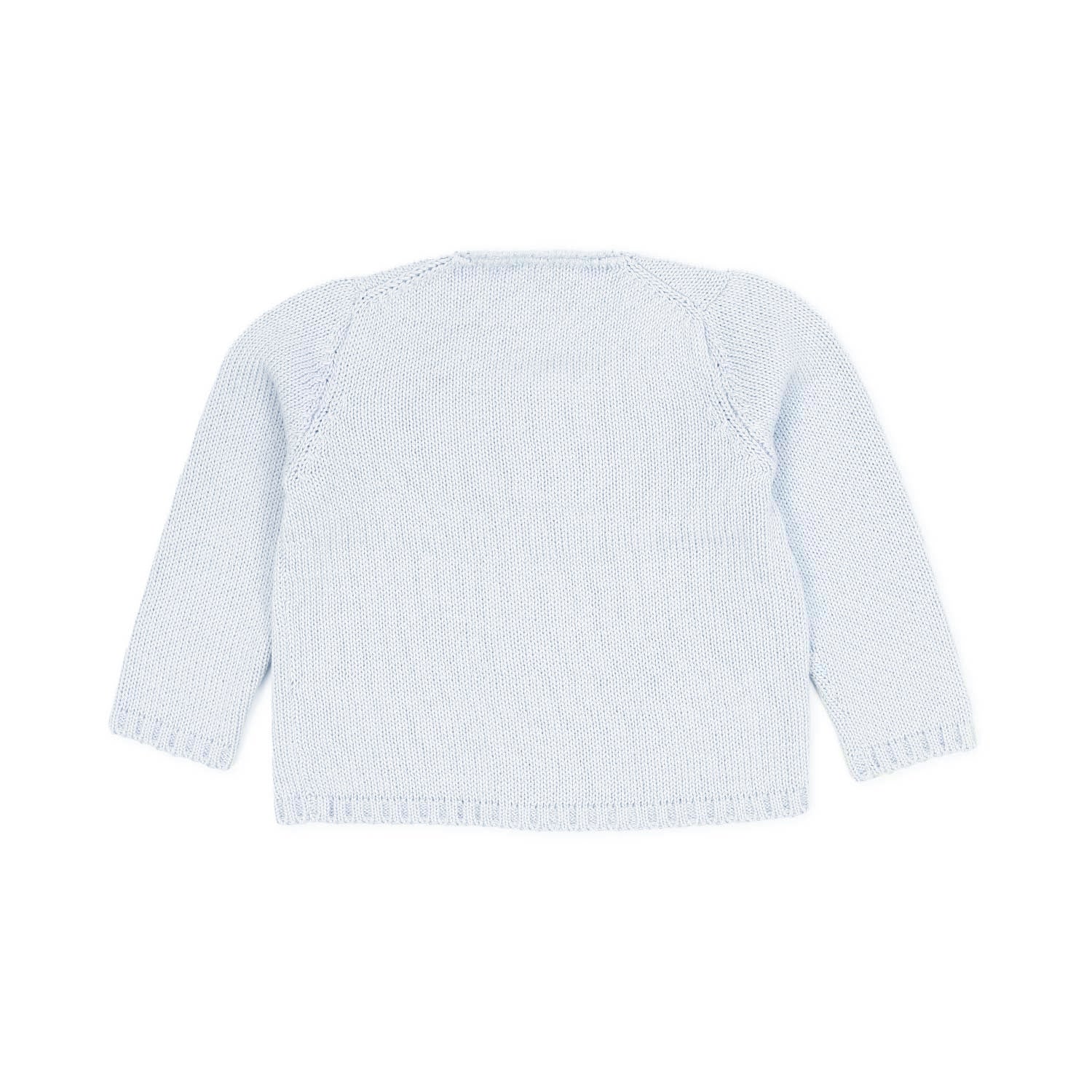 CARDIGAN CELESTE BEBÈ UNISEX - annameglio.com abbigliamento moda