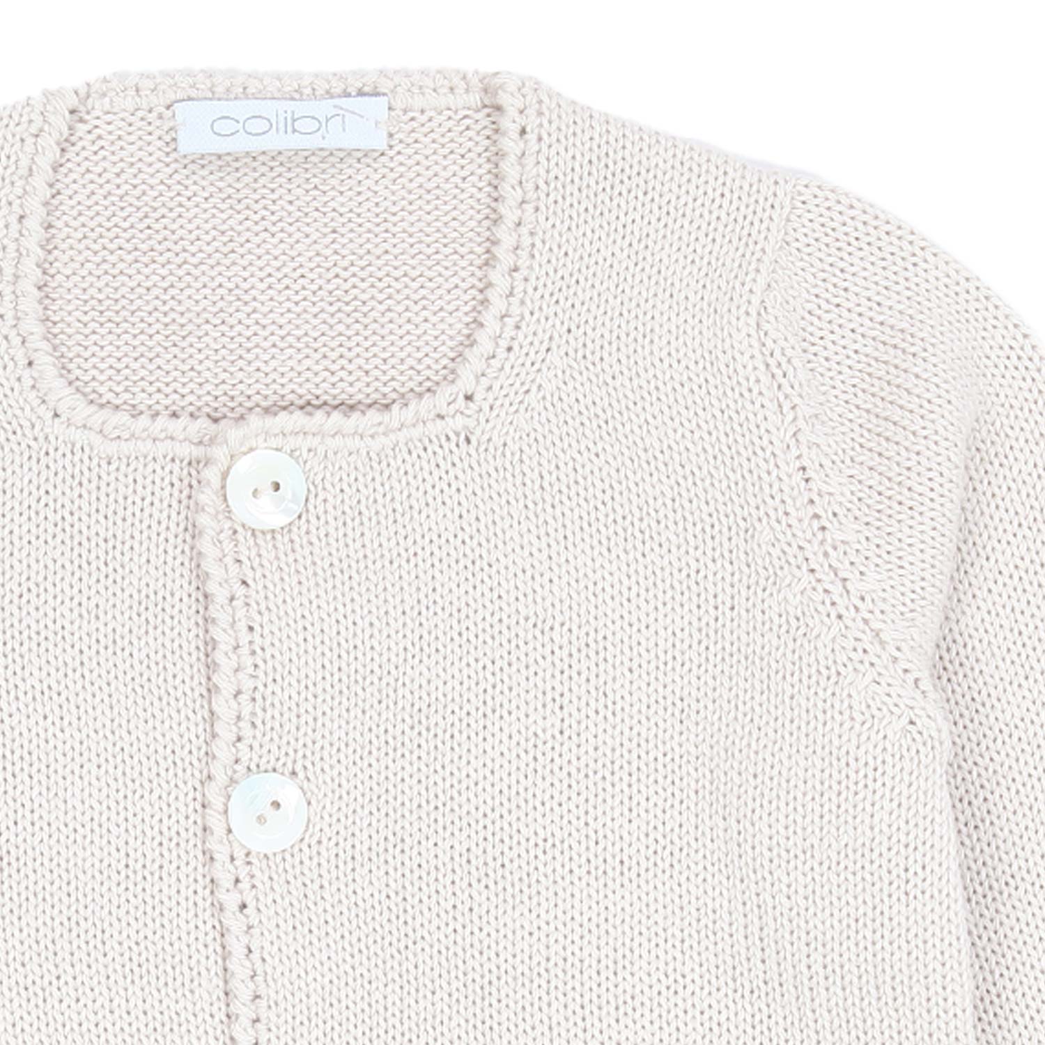 CARDIGAN ECRU BEBÈ UNISEX - annameglio.com abbigliamento moda