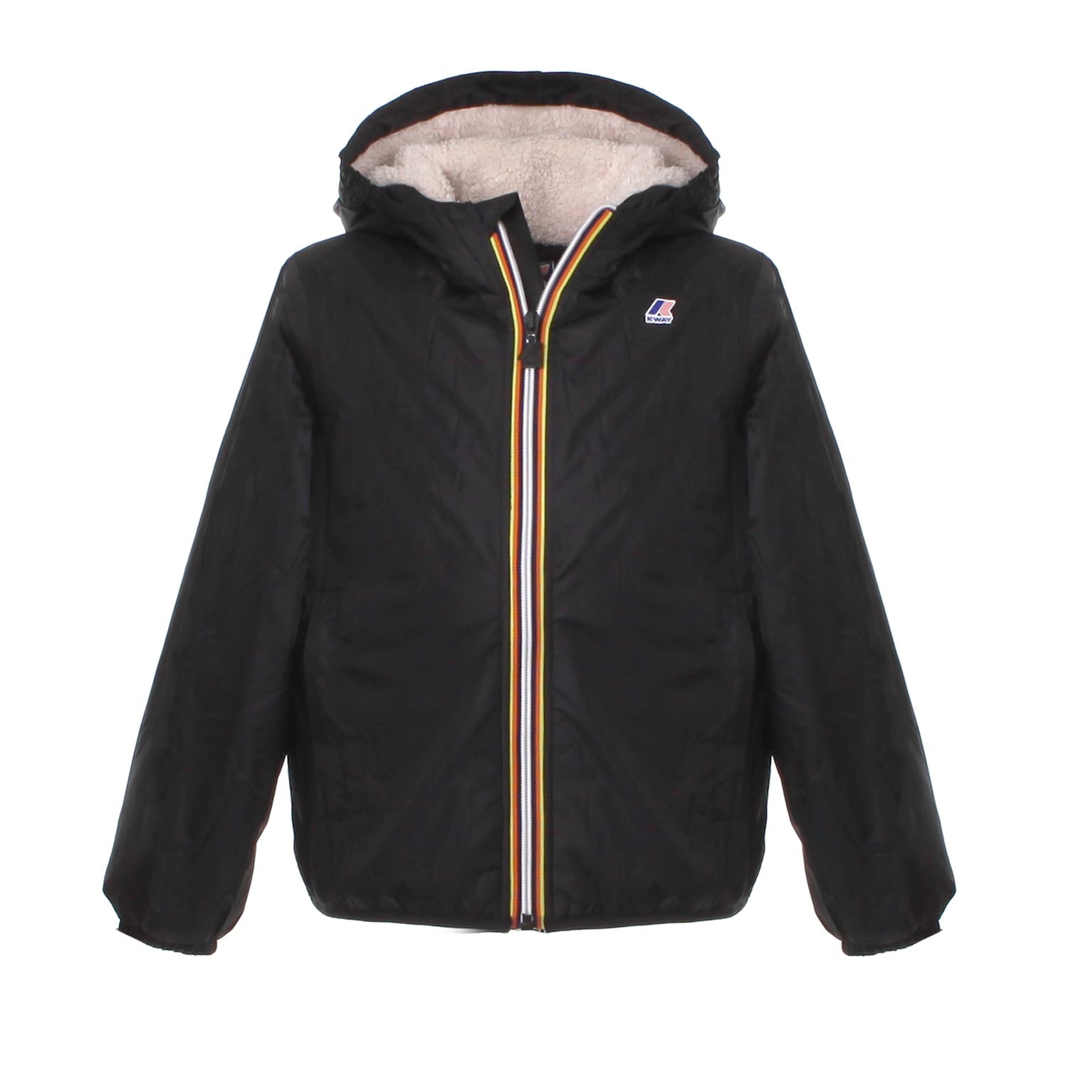 GIACCA UNISEX P CLAUDE ORSETTO NERA E ECRU - annameglio.com abbigliamento moda