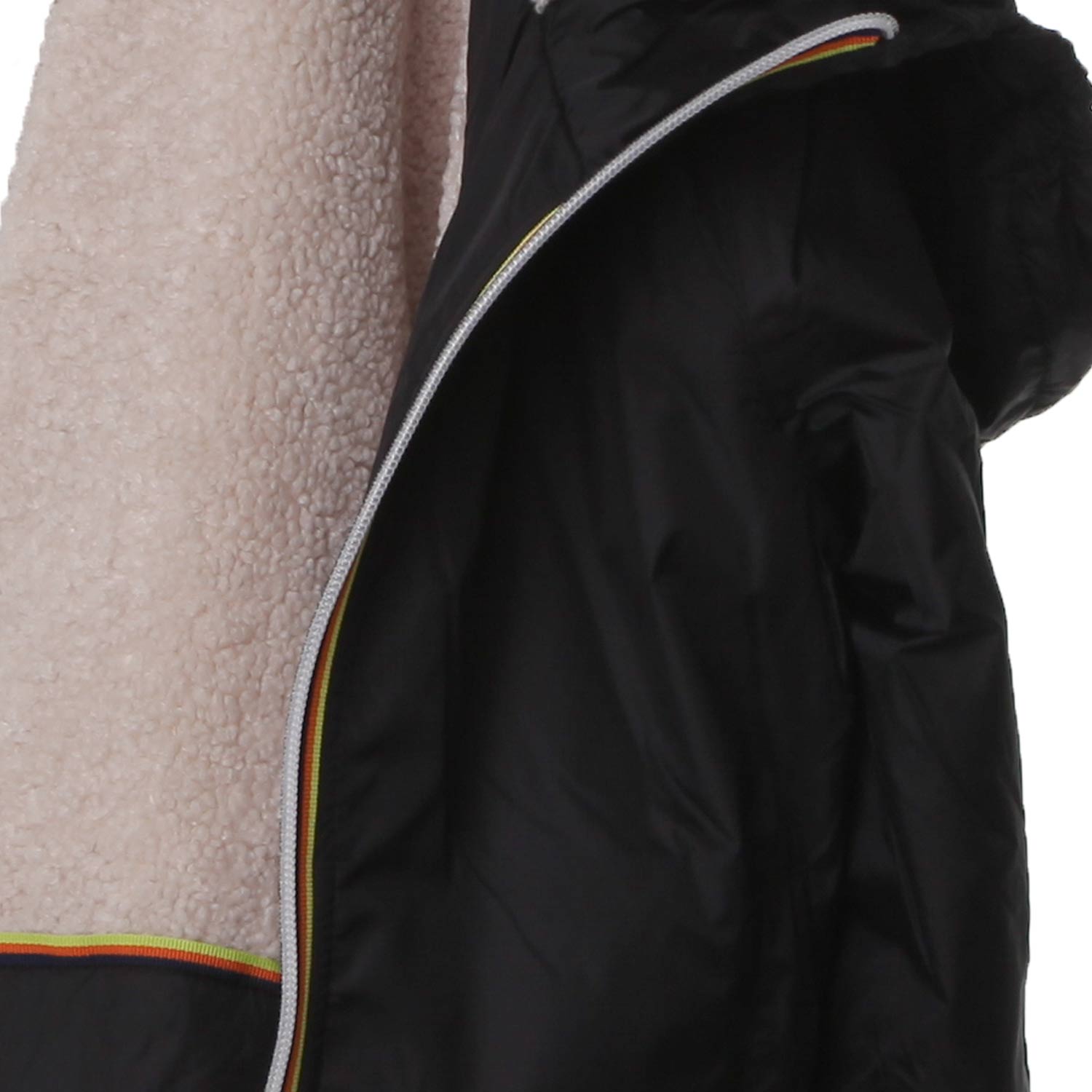 GIACCA UNISEX P CLAUDE ORSETTO NERA E ECRU - annameglio.com abbigliamento moda